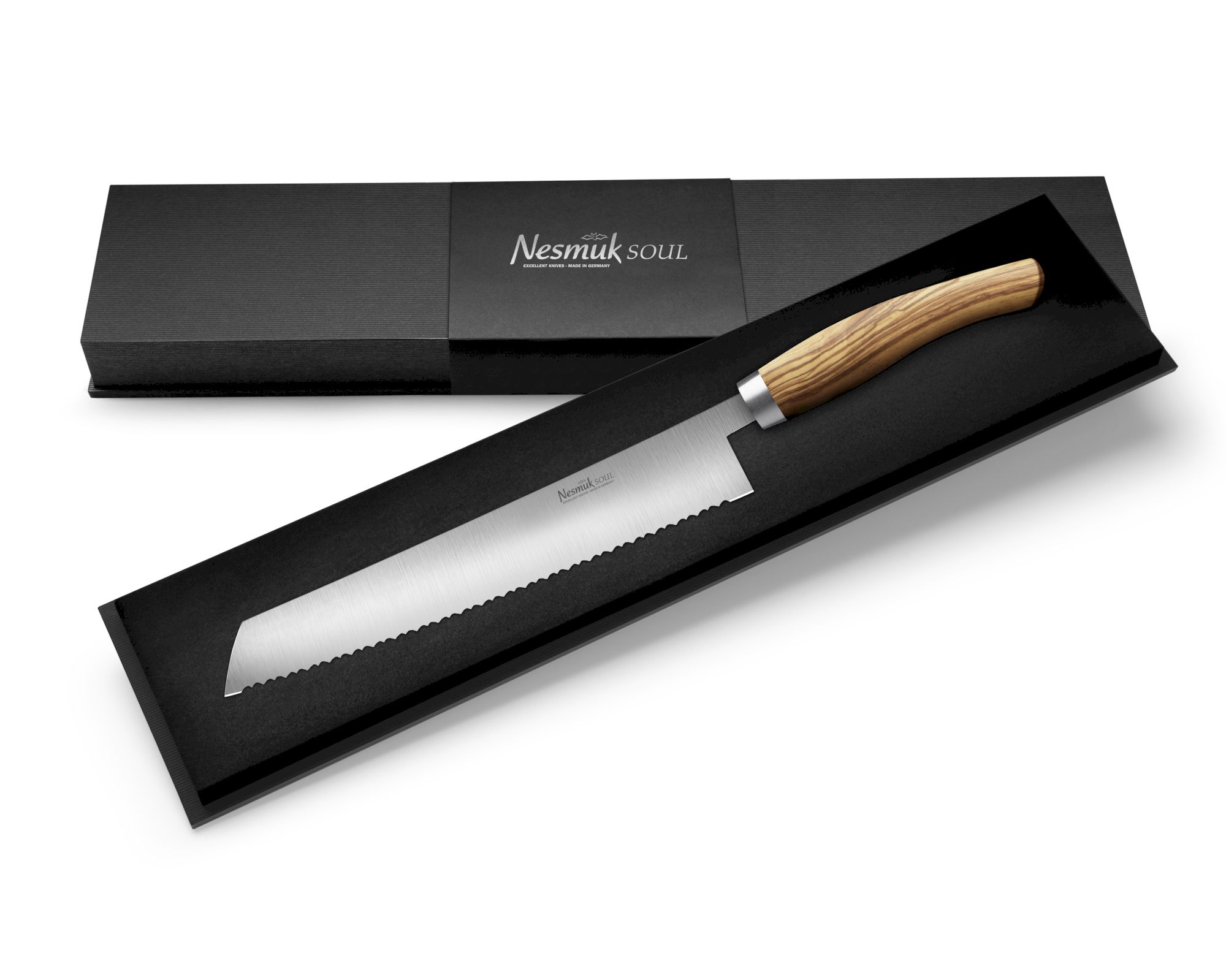 Nesmuk »Soul« Brotmesser 270 Olivenholz SBO260