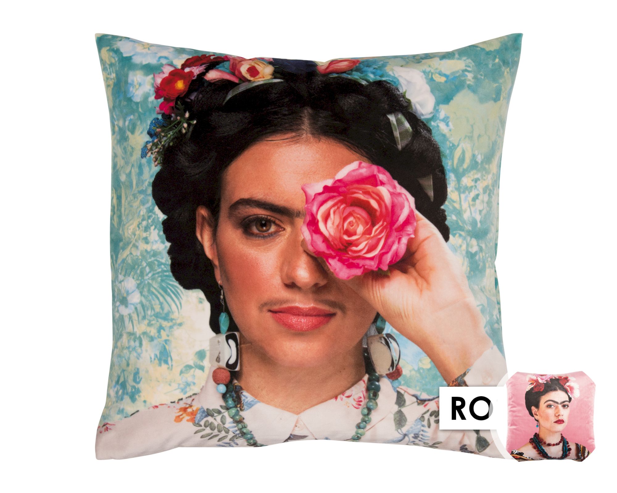 PAD »Rosanna« Dekokissen 45x45 cm / Rose