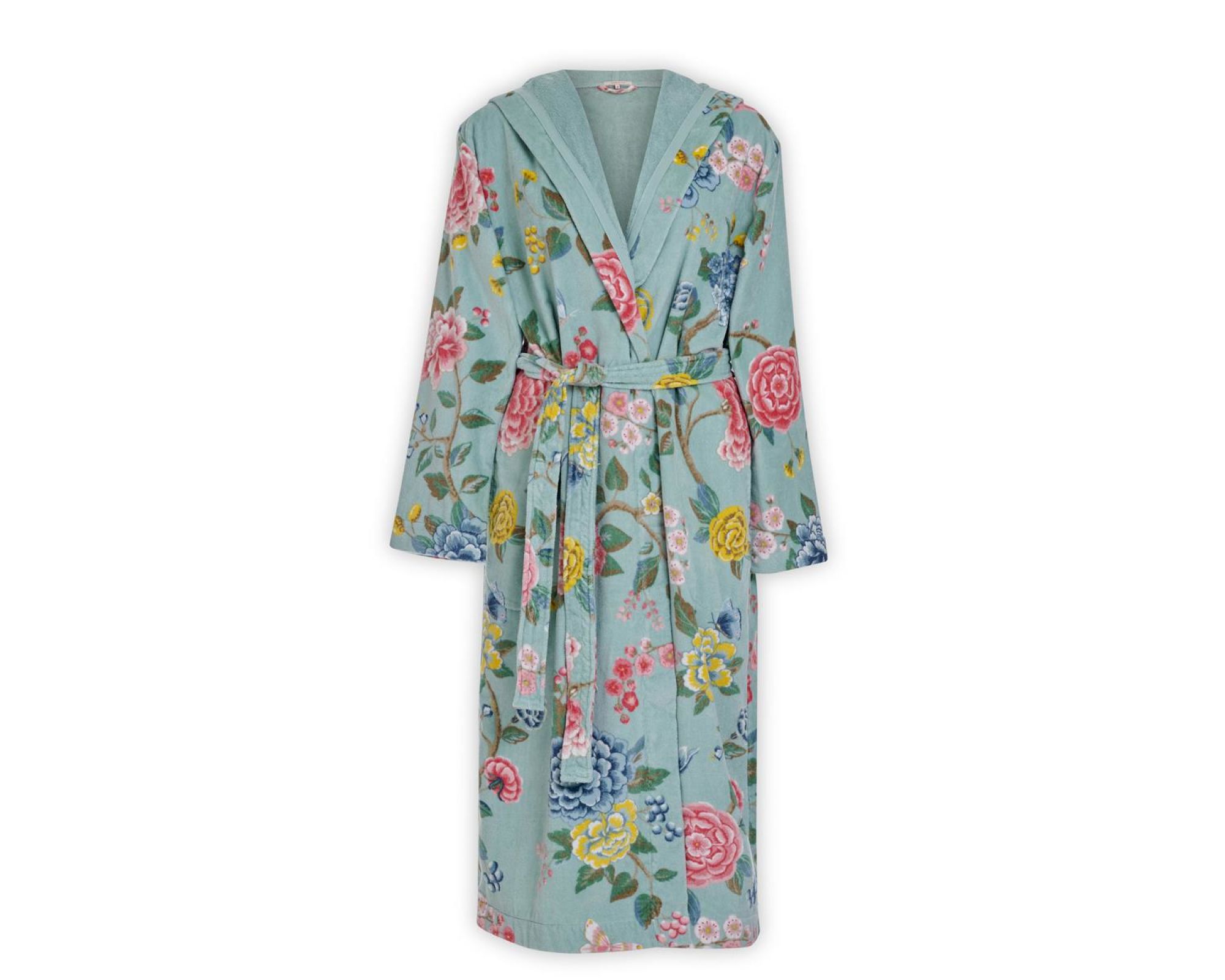 PIP Studio »Good Evening« Bademantel Blue mit Blumen XS