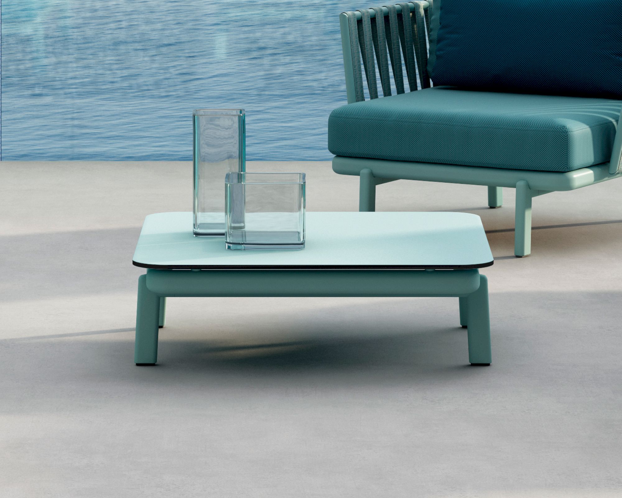 Resol »Anthea« Outdoor Couchtisch Forest