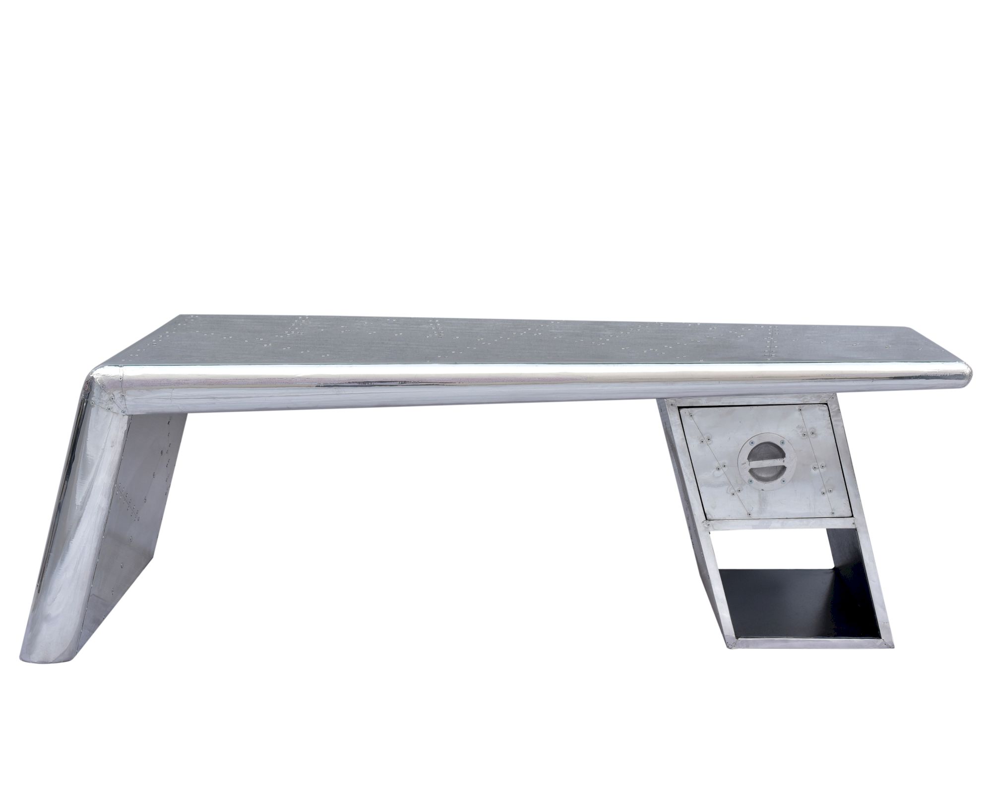 SIT »Airman« Couchtisch - 1 Schublade mit Zierschrauben