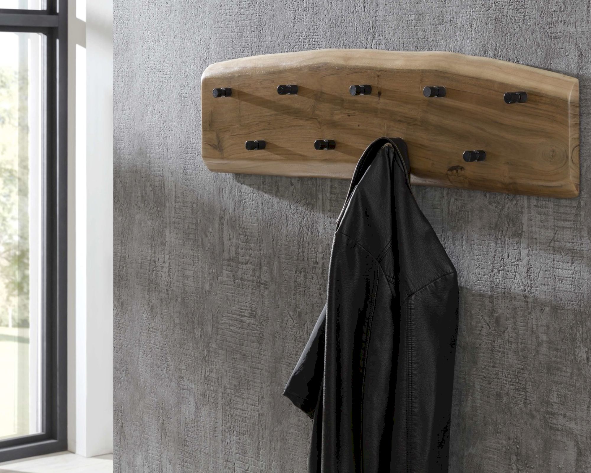 SIT »Albera« Wandgarderobe 9 Haken 13074-01 / B 99 x H 22,5 x T 5,6 cm