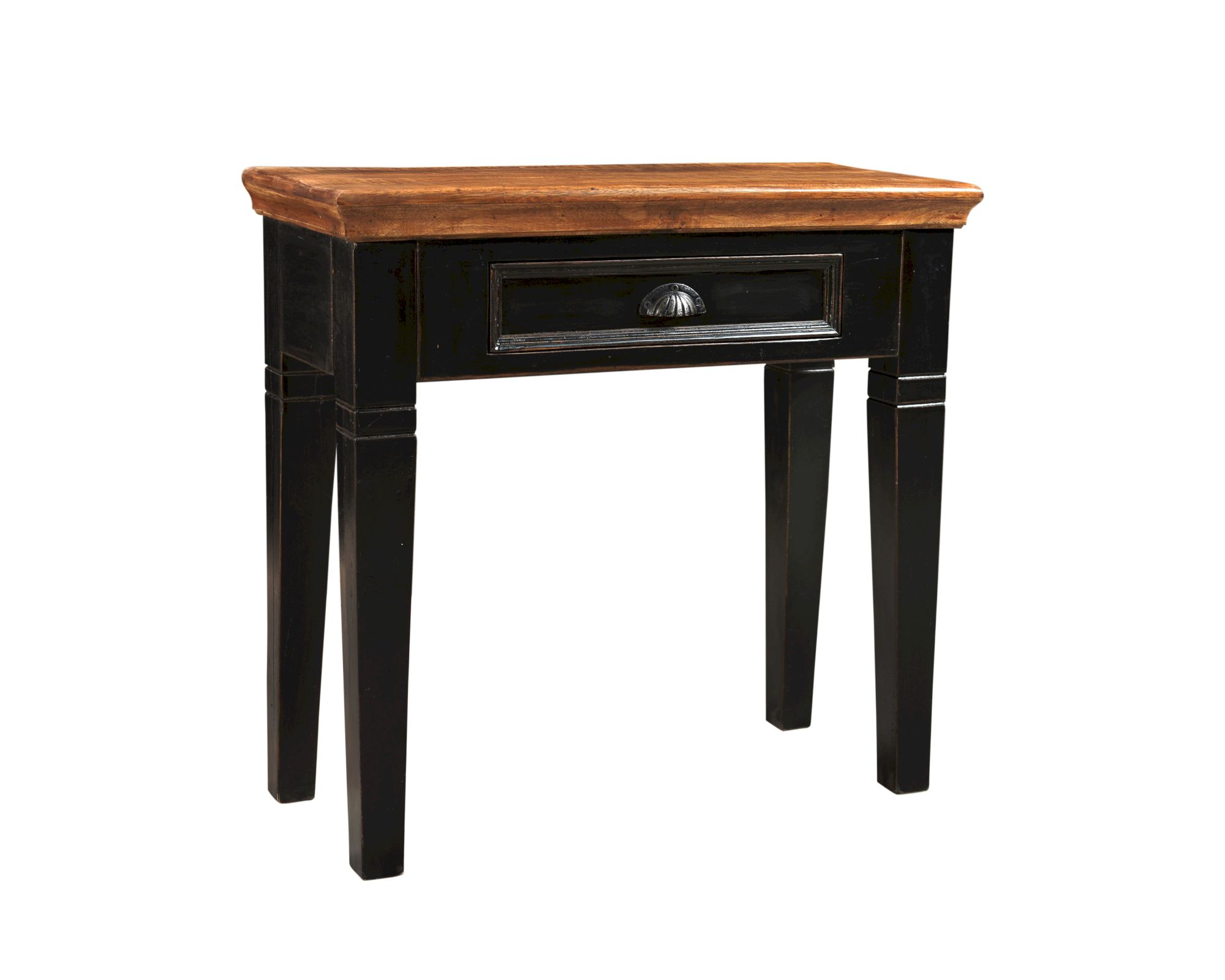 SIT »Corsica« Massivholz Mango Telefontisch schwarz
