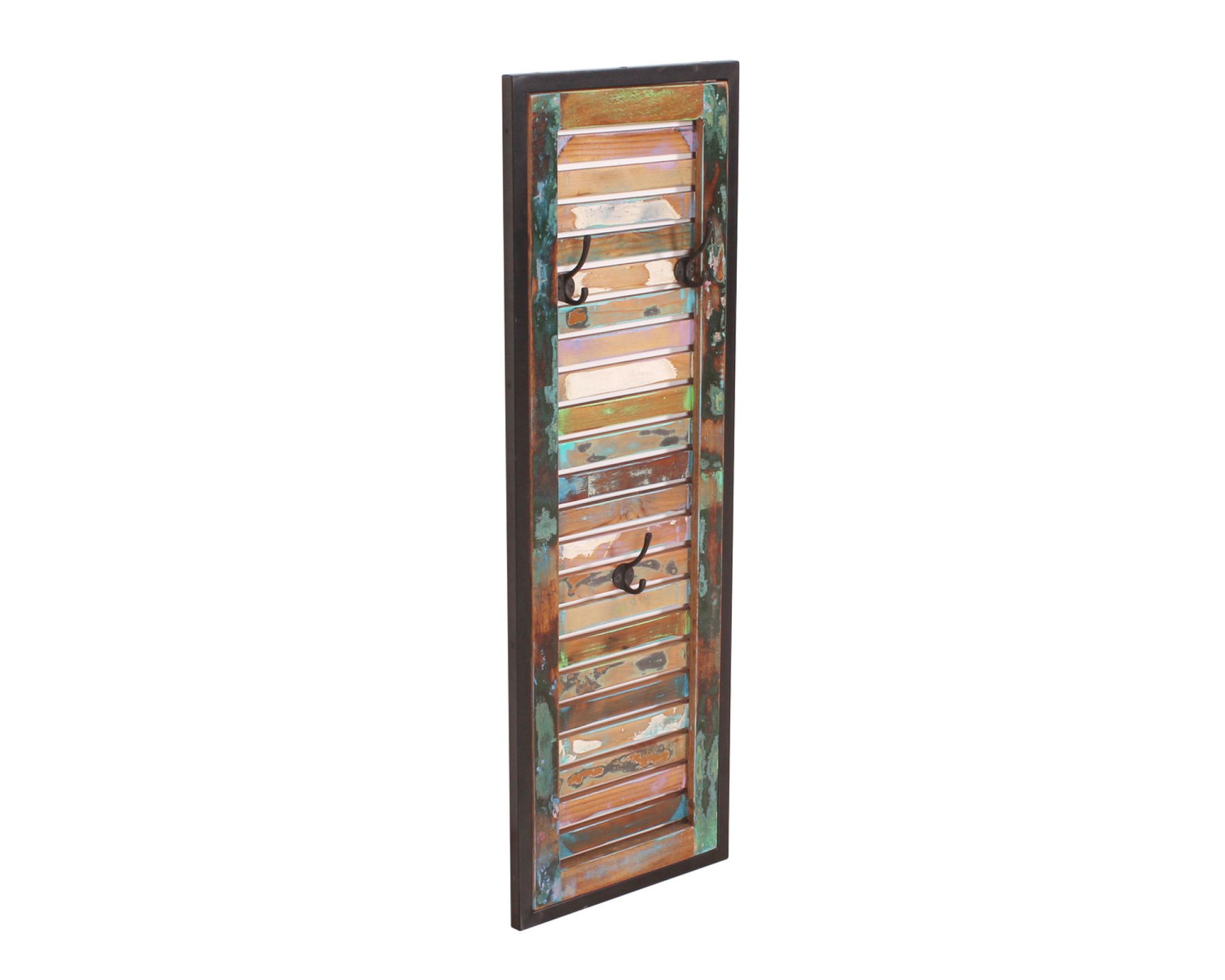 SIT Fiume »Nori« Garderobenpaneel Altholz bunt / 4 Haken