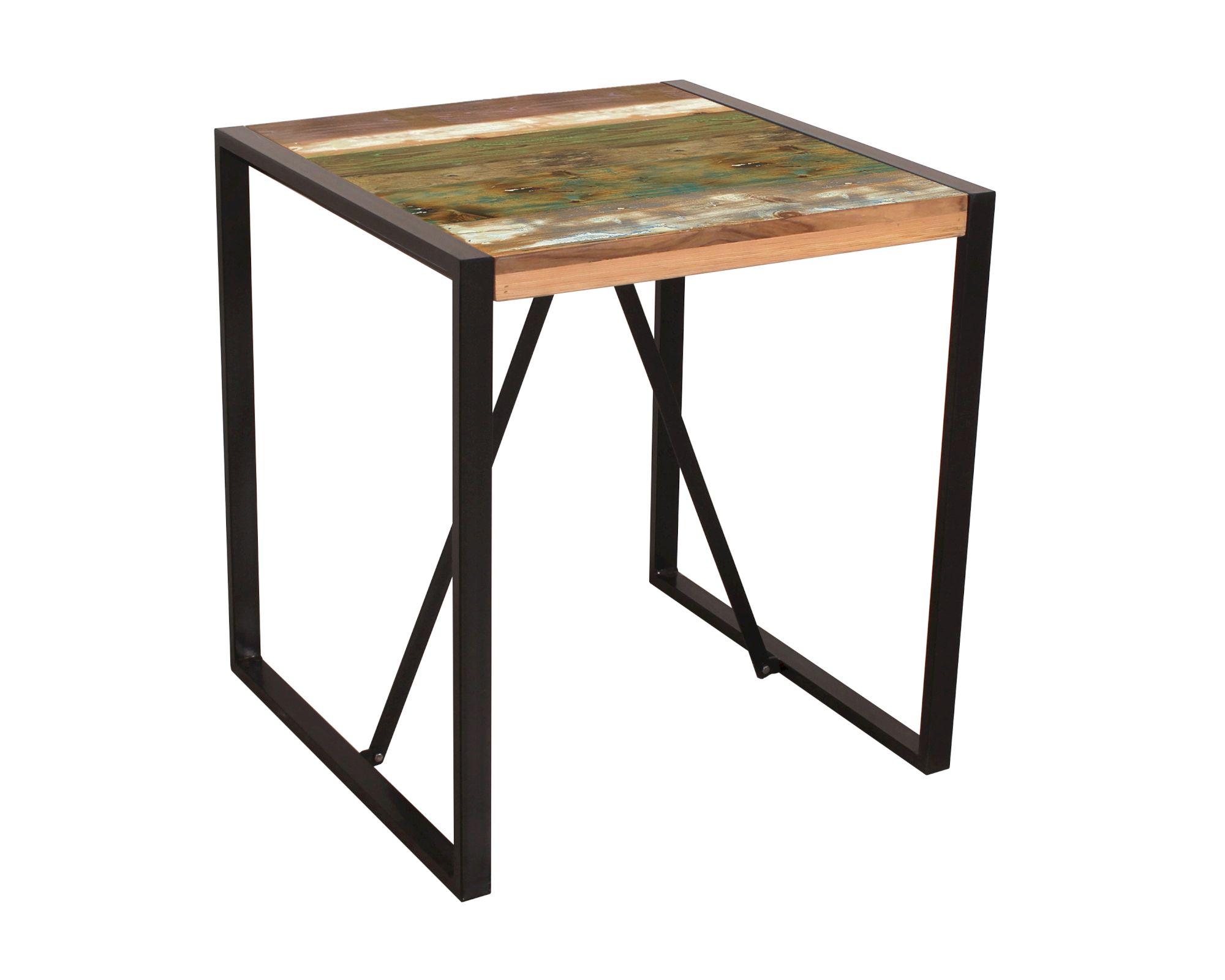 SIT Fiume »Peridu« Tisch Altholz bunt / 70x70 cm