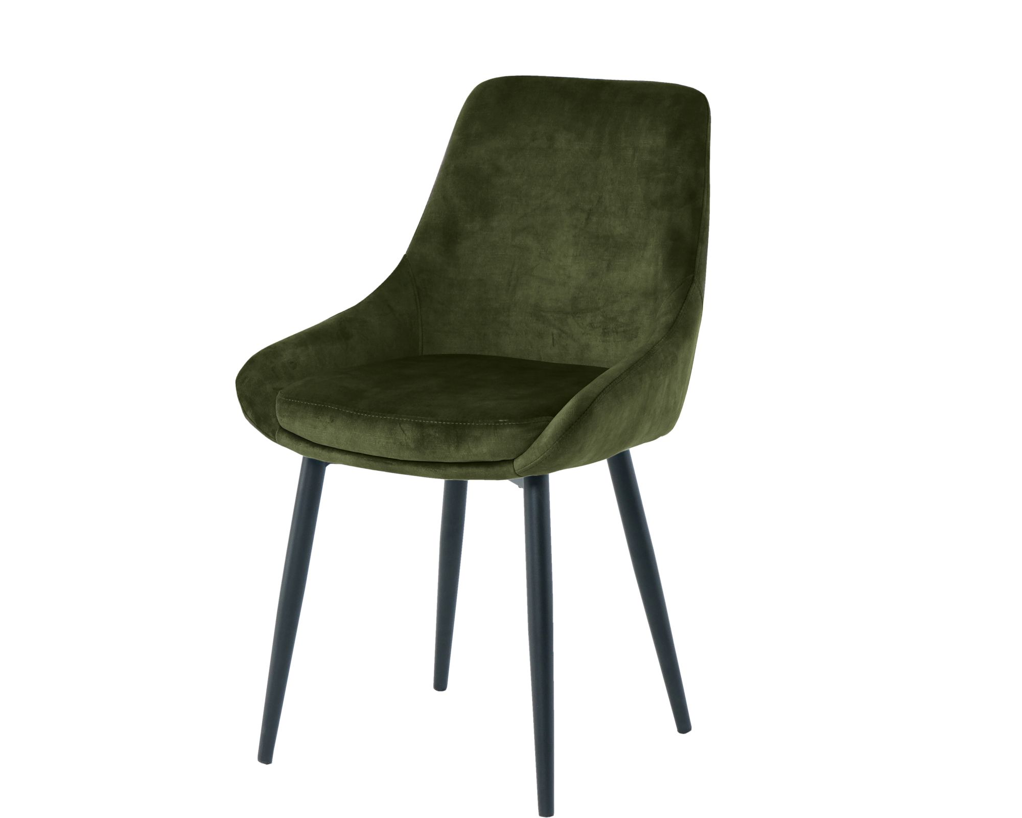 SIT »Linda «Stuhl 2er-Set Samt grün 48x84x57 cm