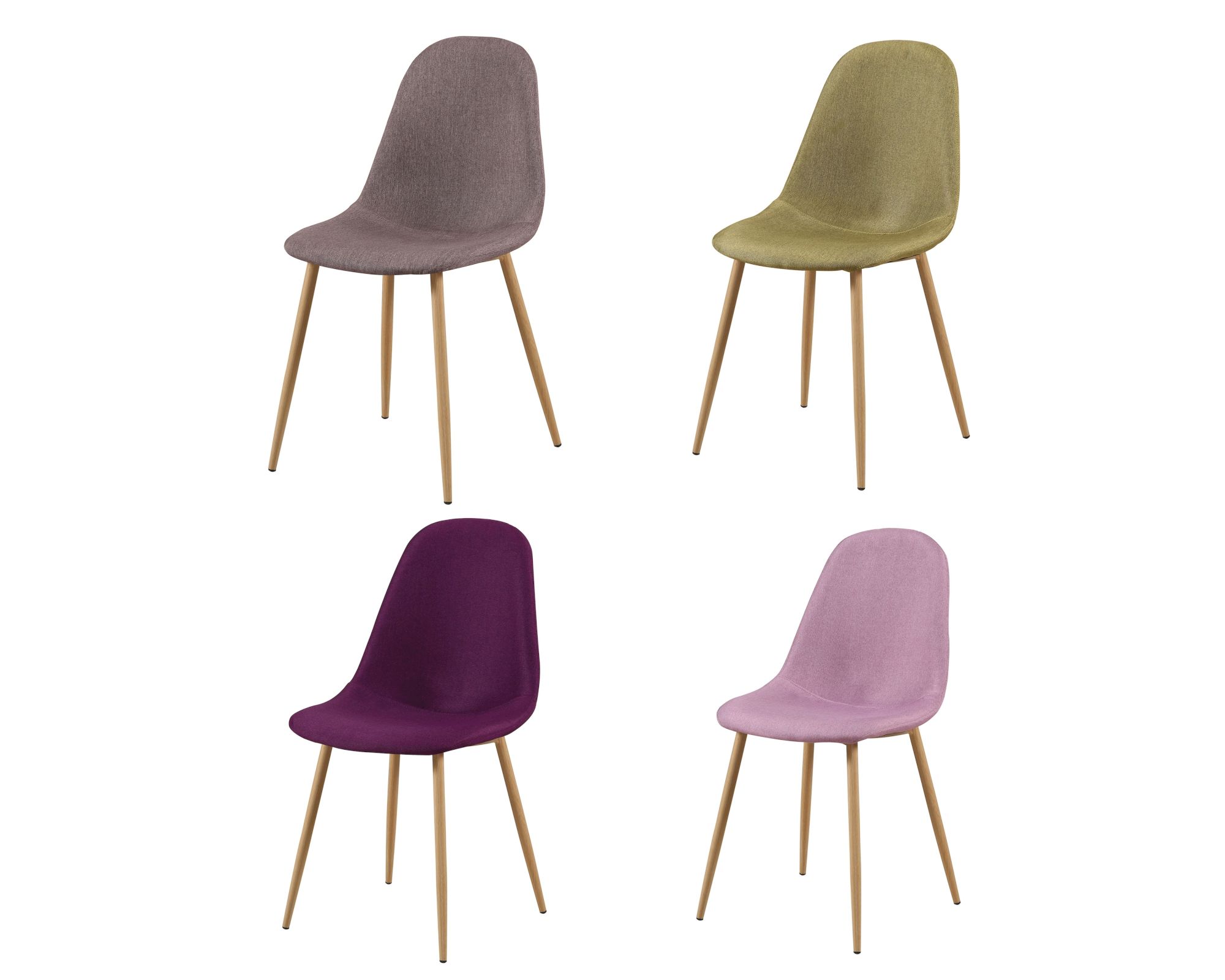 SIT Polsterstuhl Shell 2498 2498-13 / Grün / B 45 x H 87 x T 54 cm