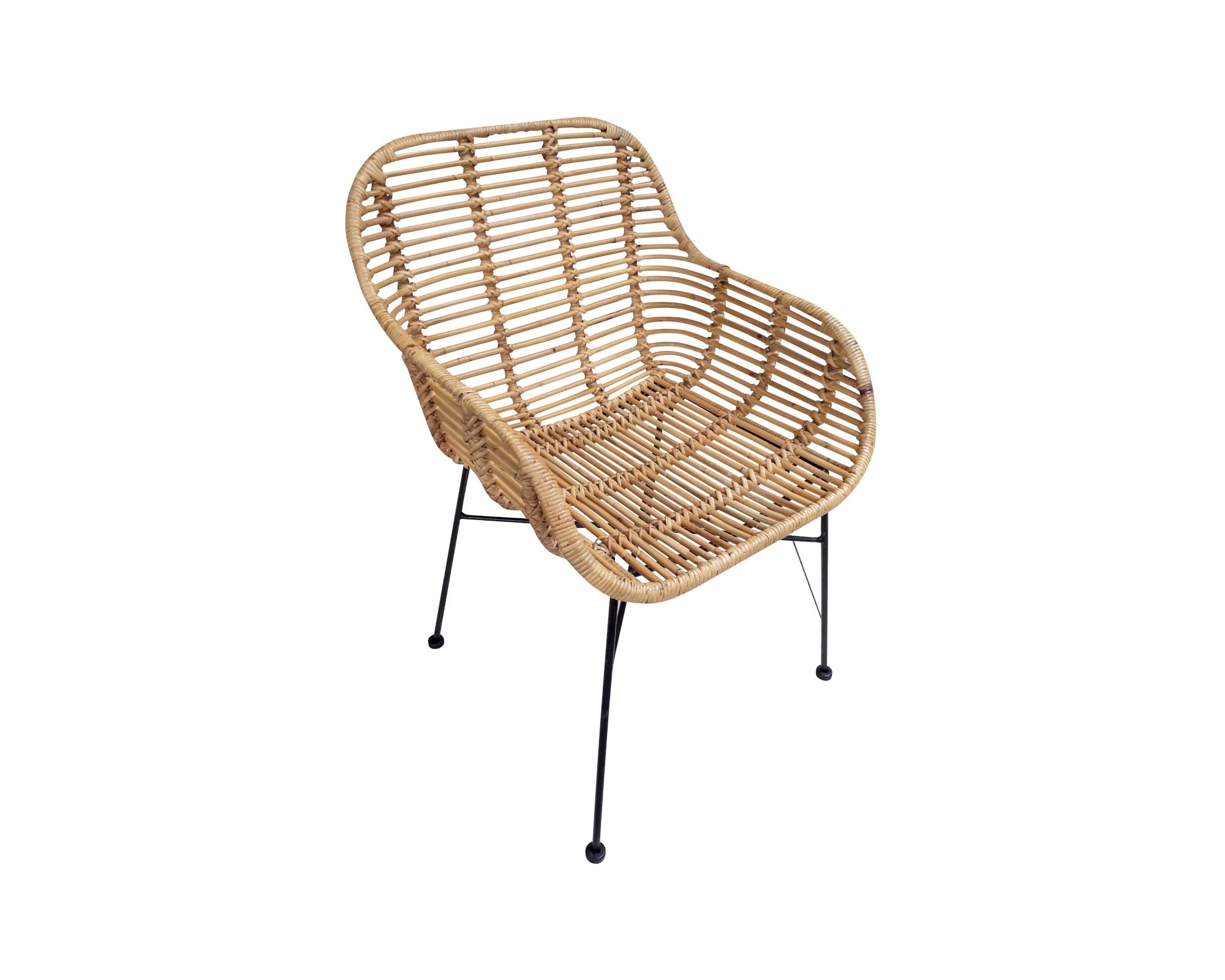 SIT Rattan Vintage Armlehnstuhl 2er-Set 5340-01 / B 56 x H 83 x T 58 cm
