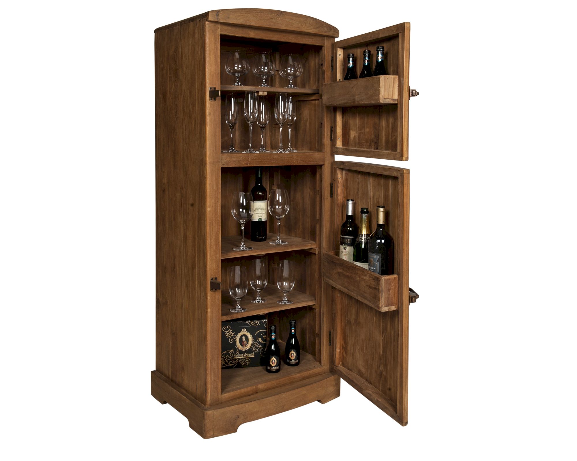 SIT Romanteaka Teak massiv Barschrank 7901-01