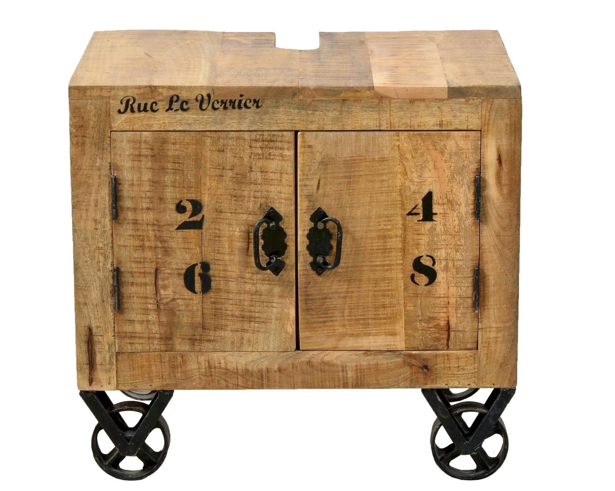 SIT »Rustic« Massivholz Mango Bad-Unterschrank 1908-04