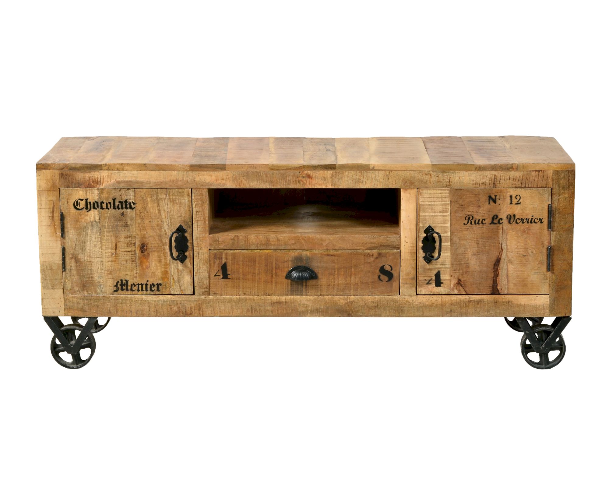 SIT »Rustic« Massivholz Mango Lowboard 1915-04