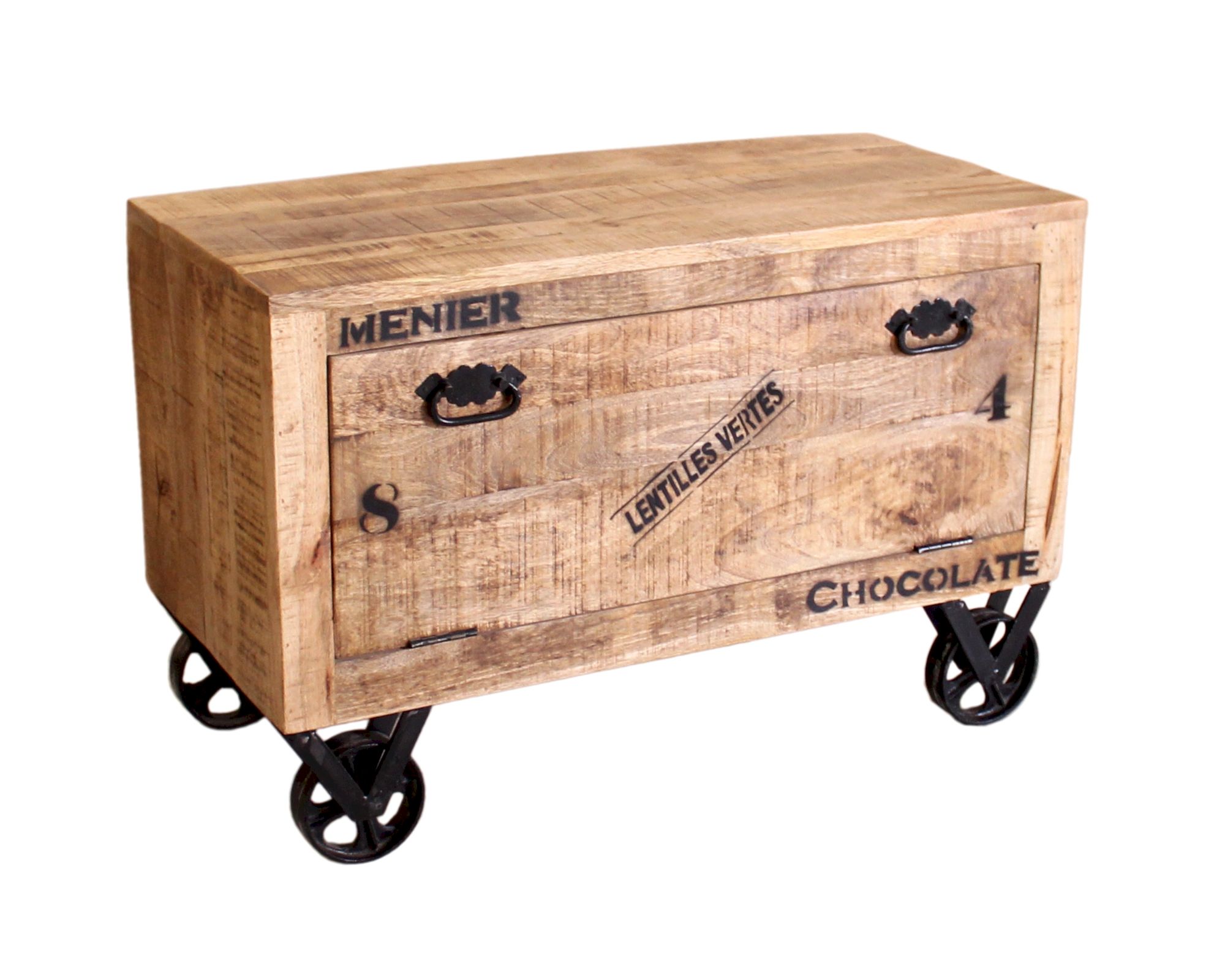 SIT »Rustic« Massivholz Mango Schuhschrank 1955-04