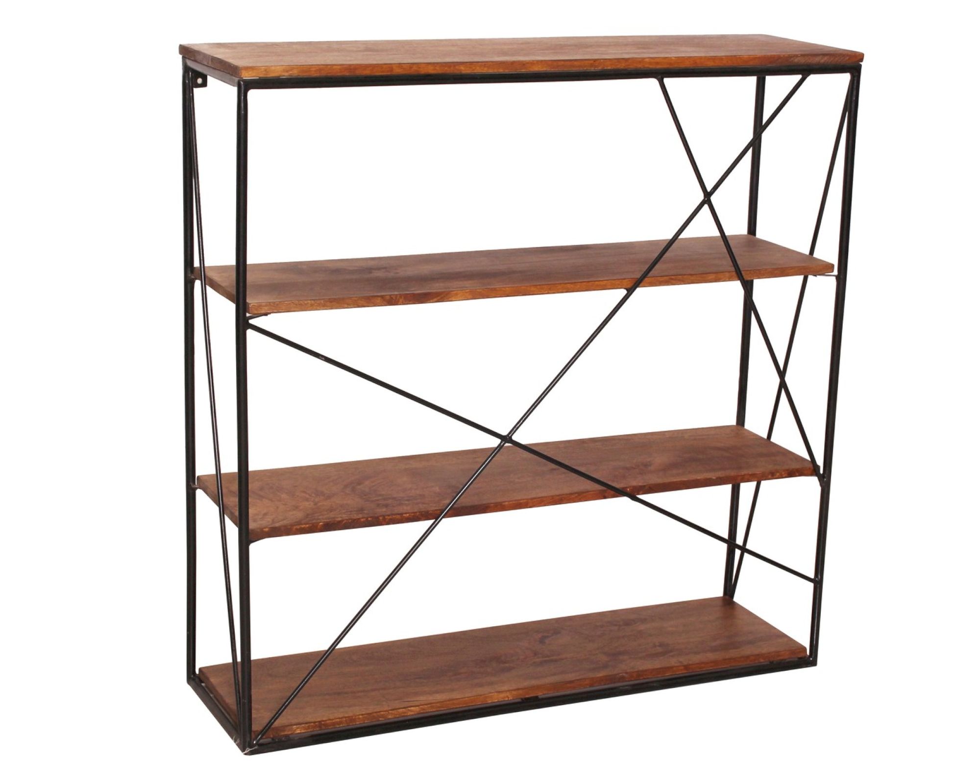 SIT Tom Tailor Mangoholz Wandregal 3 Böden / 33x62x20 cm