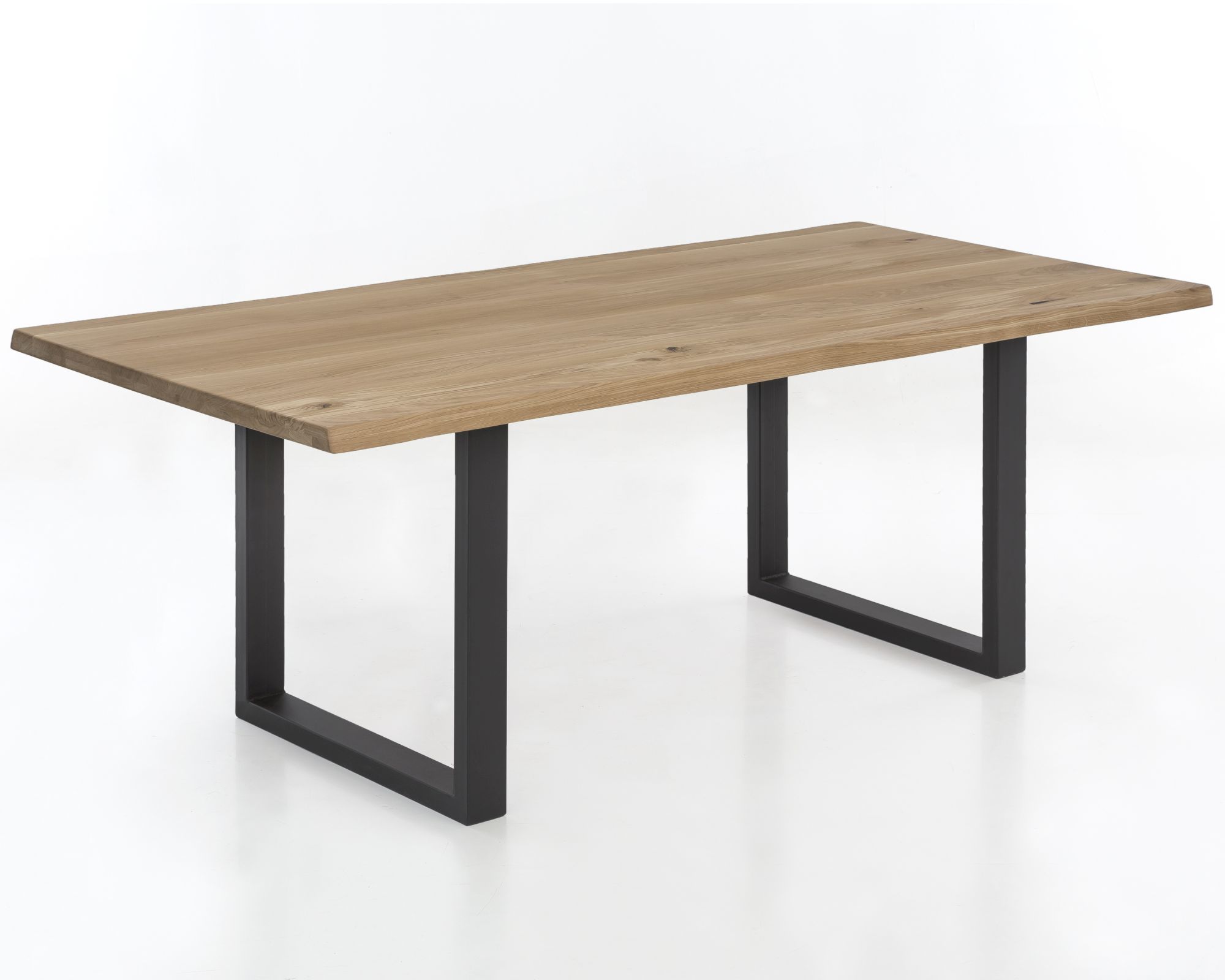 SIT Tops & Tables Esstisch Massivholz Even 180x90 cm / Antikschwarz