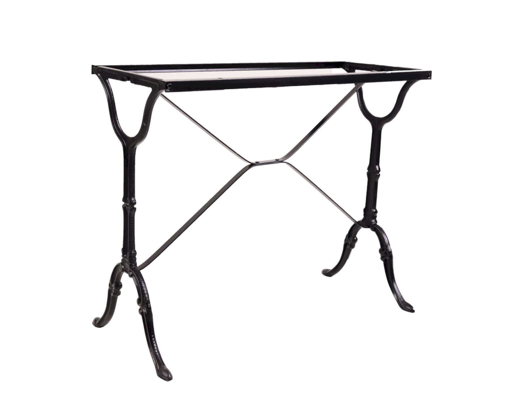 SIT Tops & Tables Untergestell Gusseisen II schwarz