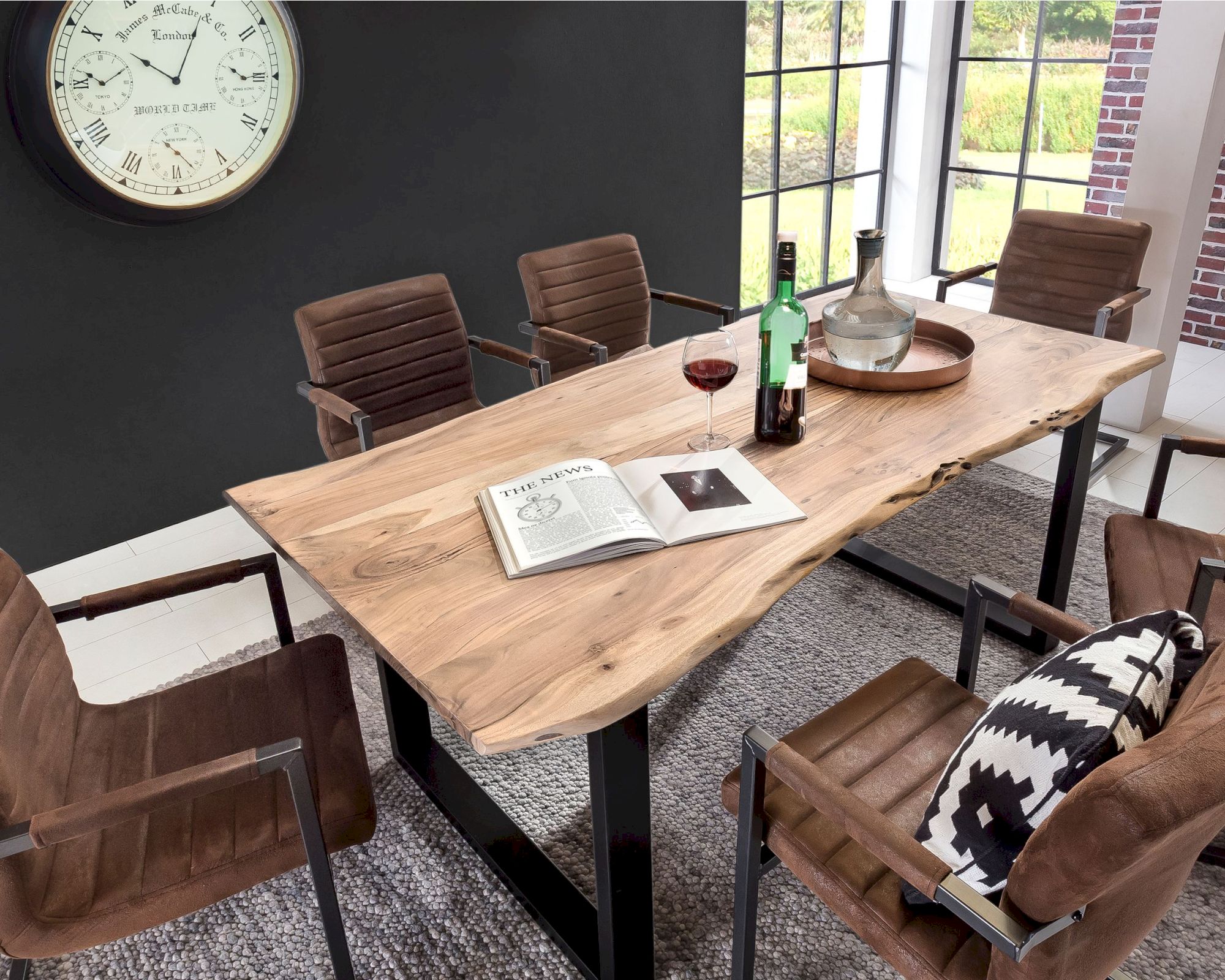 SIT tables & co »Jan« Tisch Akazie