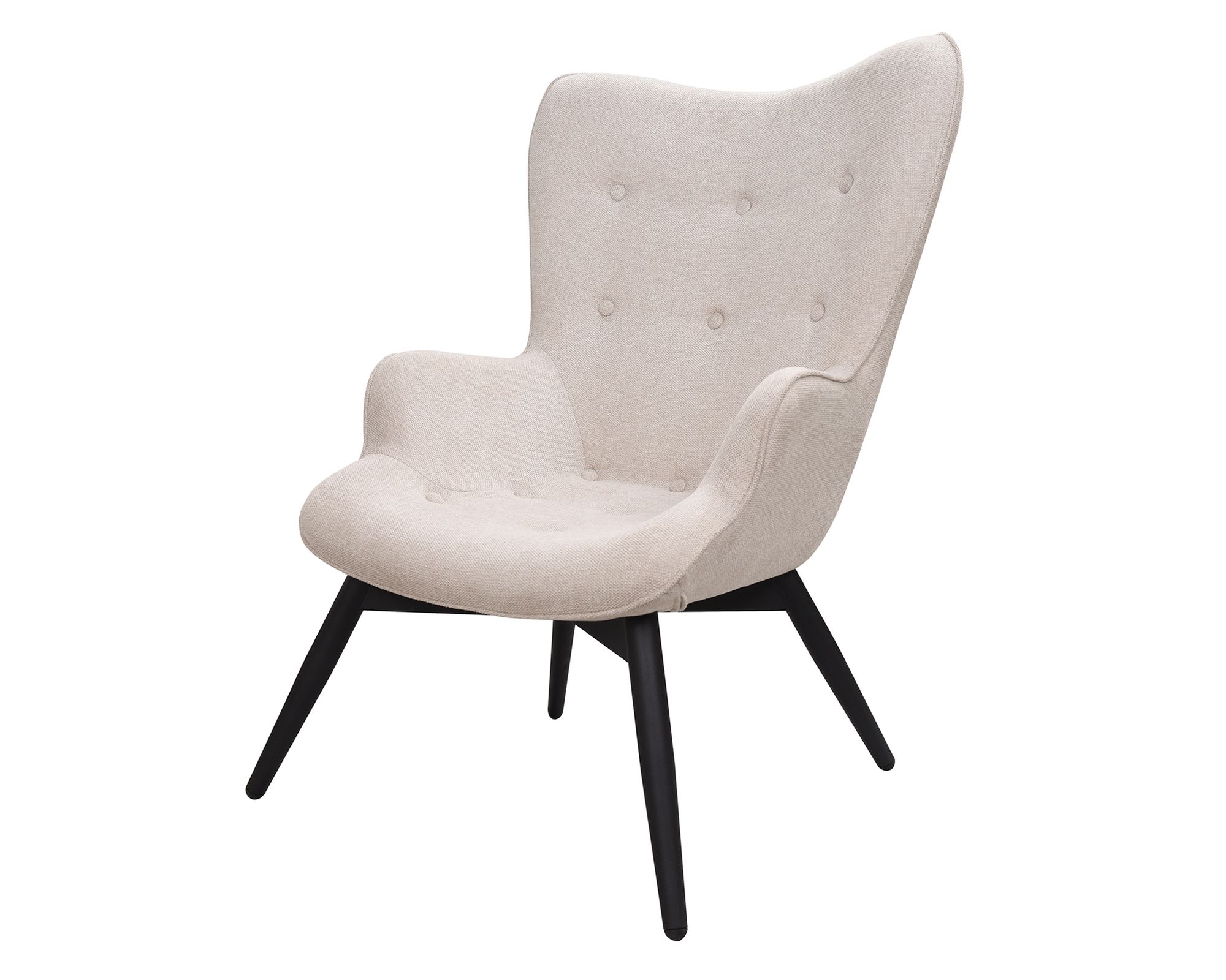 SalesFever »Anjo« Polstersessel beige 80x92x99 cm