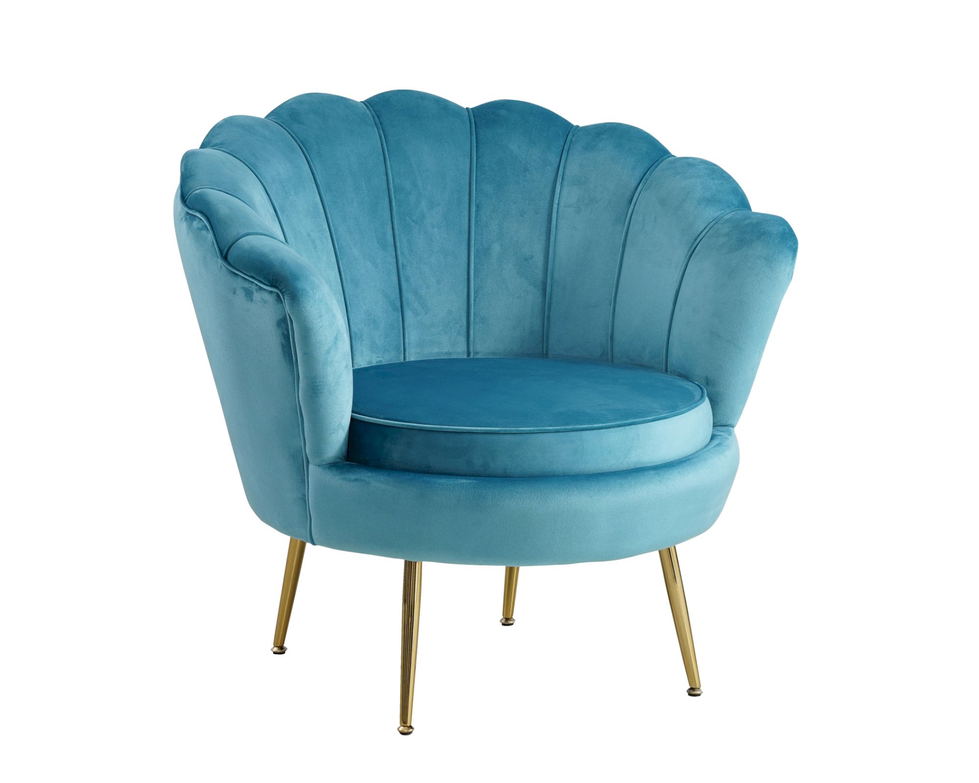 SalesFever »Arielle« Sessel blau 76x78x76 cm