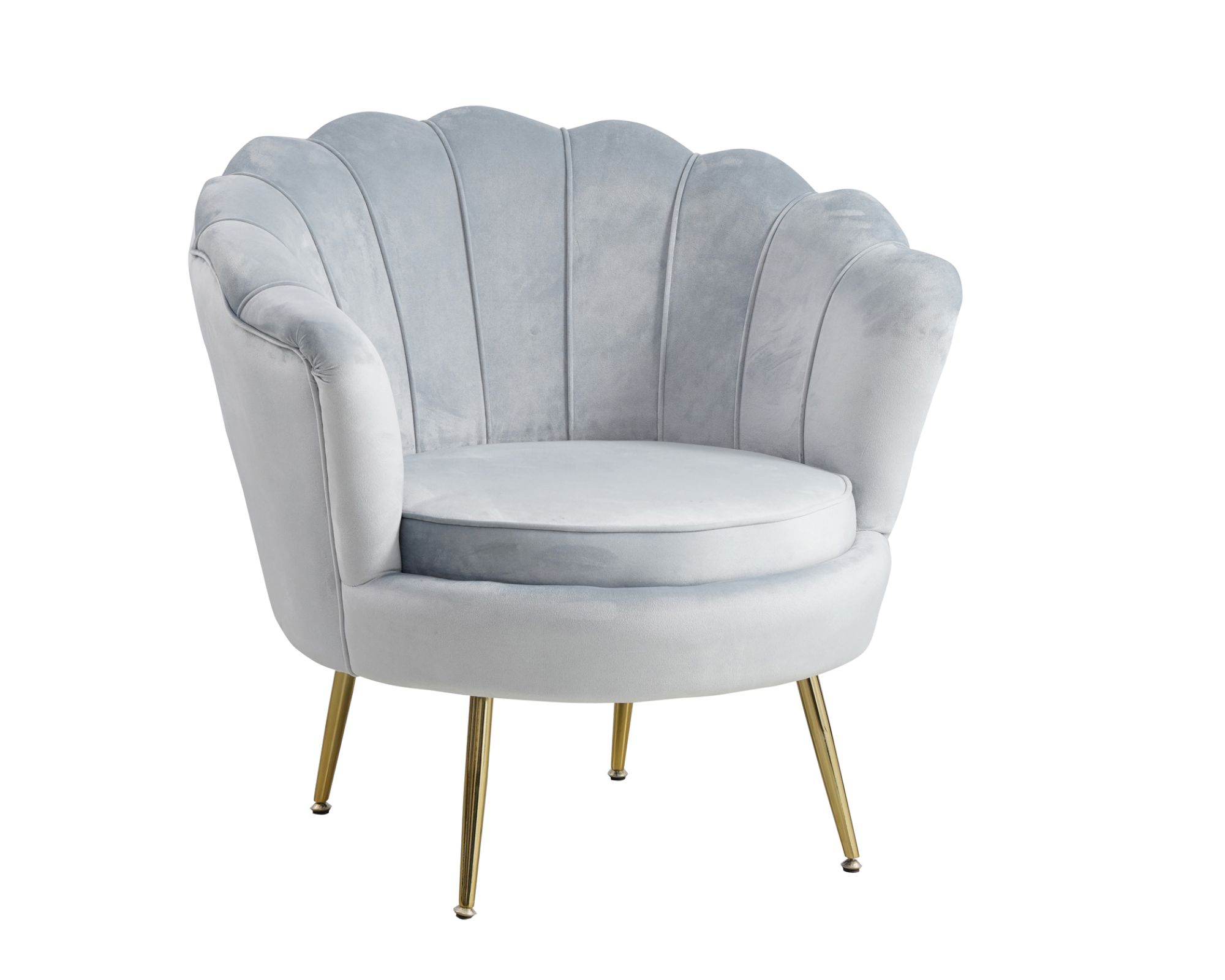 SalesFever »Arielle« Sessel hellgrau 76x78x76 cm