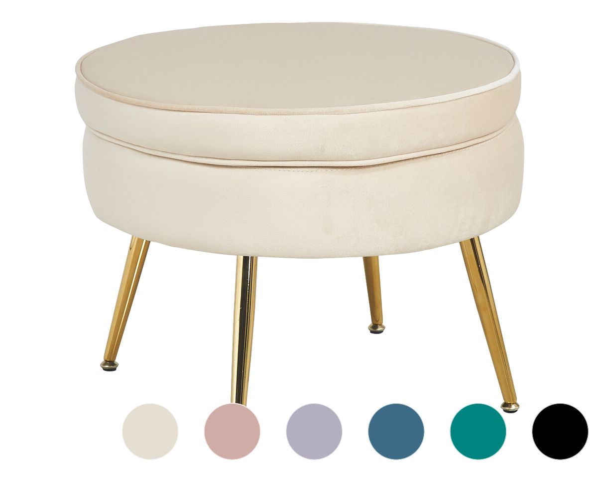 SalesFever »Arielle« Sitzpouf rund Grün