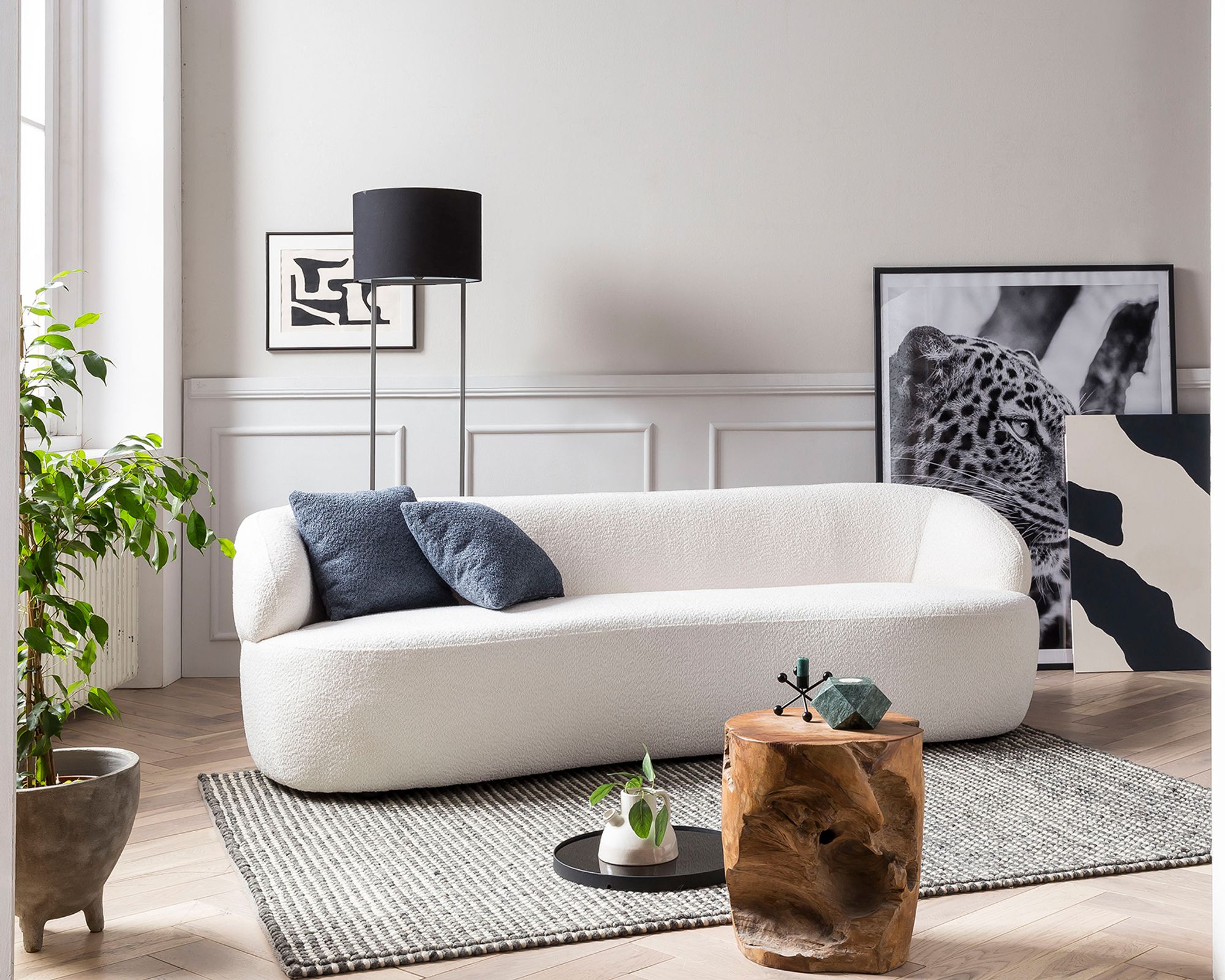 SalesFever »Atlanta« Sofa 3-Sitzer 220x93x77 cm