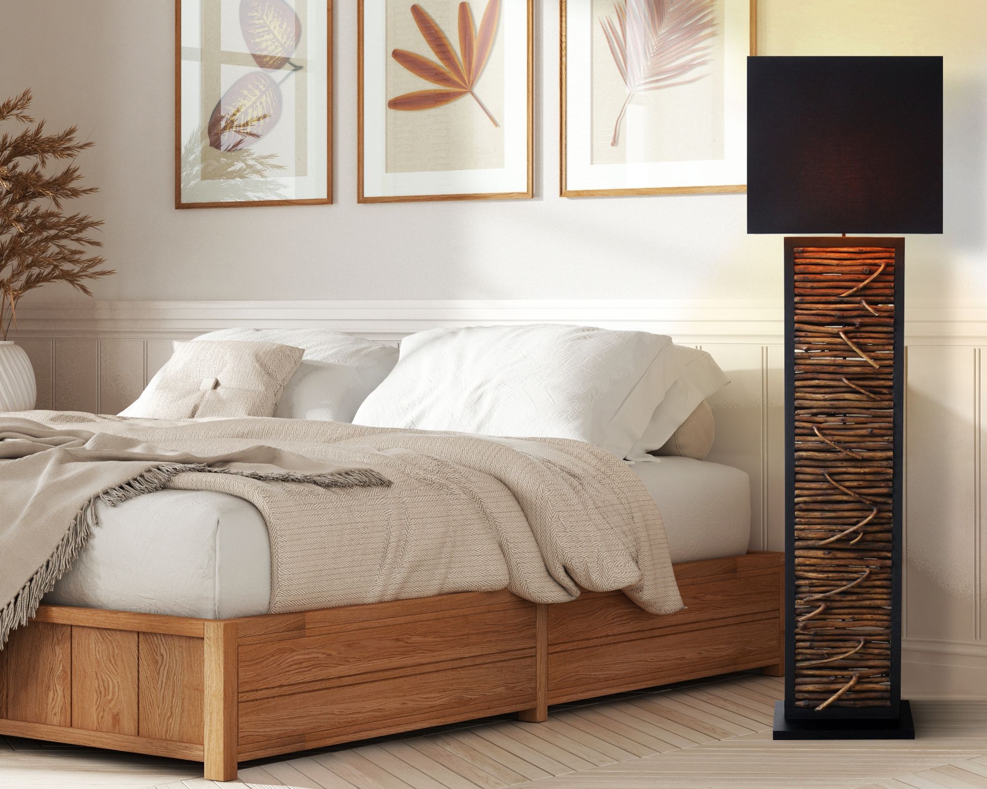 SalesFever »Bailee« Stehleuchte 33x149x33 cm
