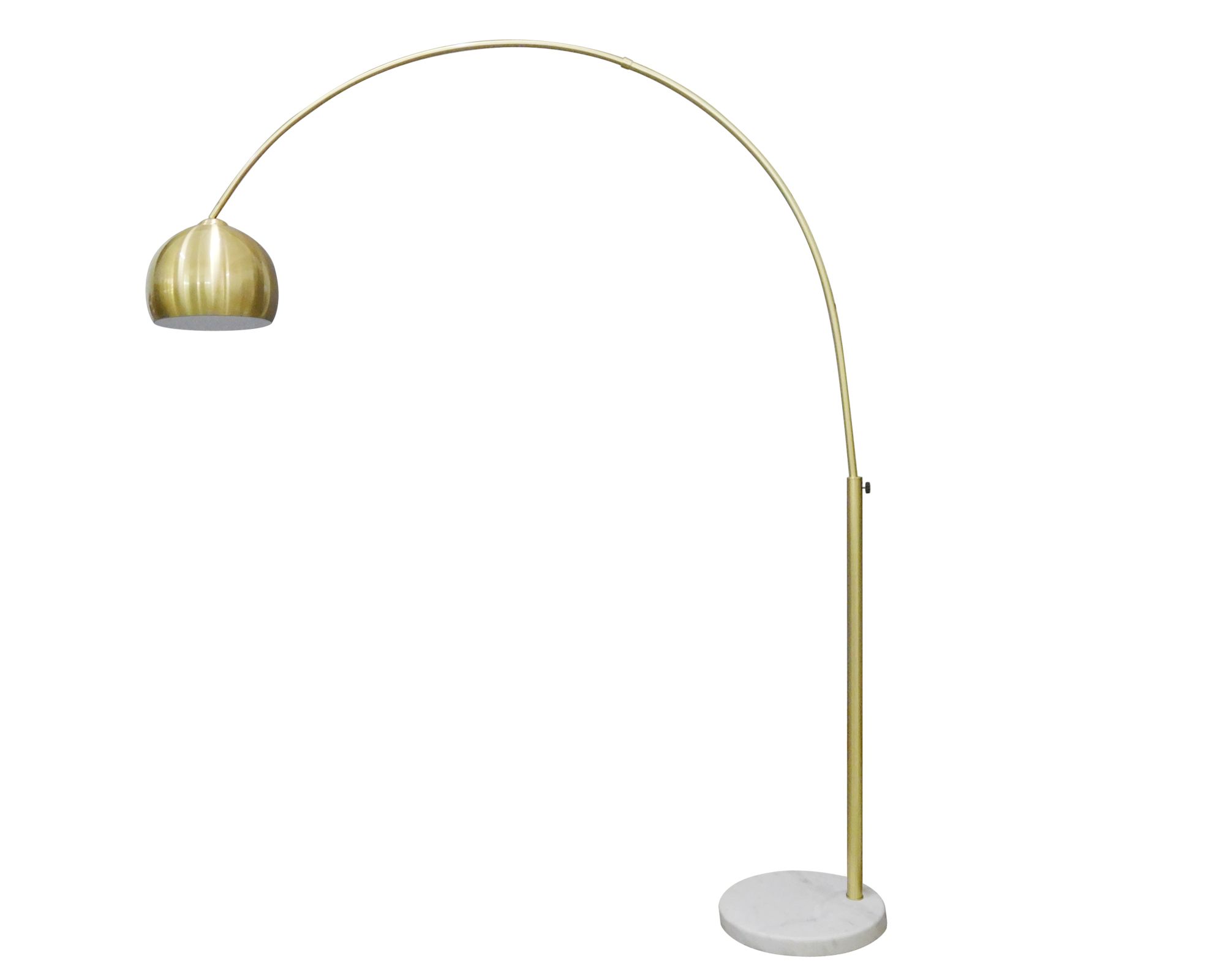 SalesFever »Big Deal« Bogenlampe messing mit Dimmer