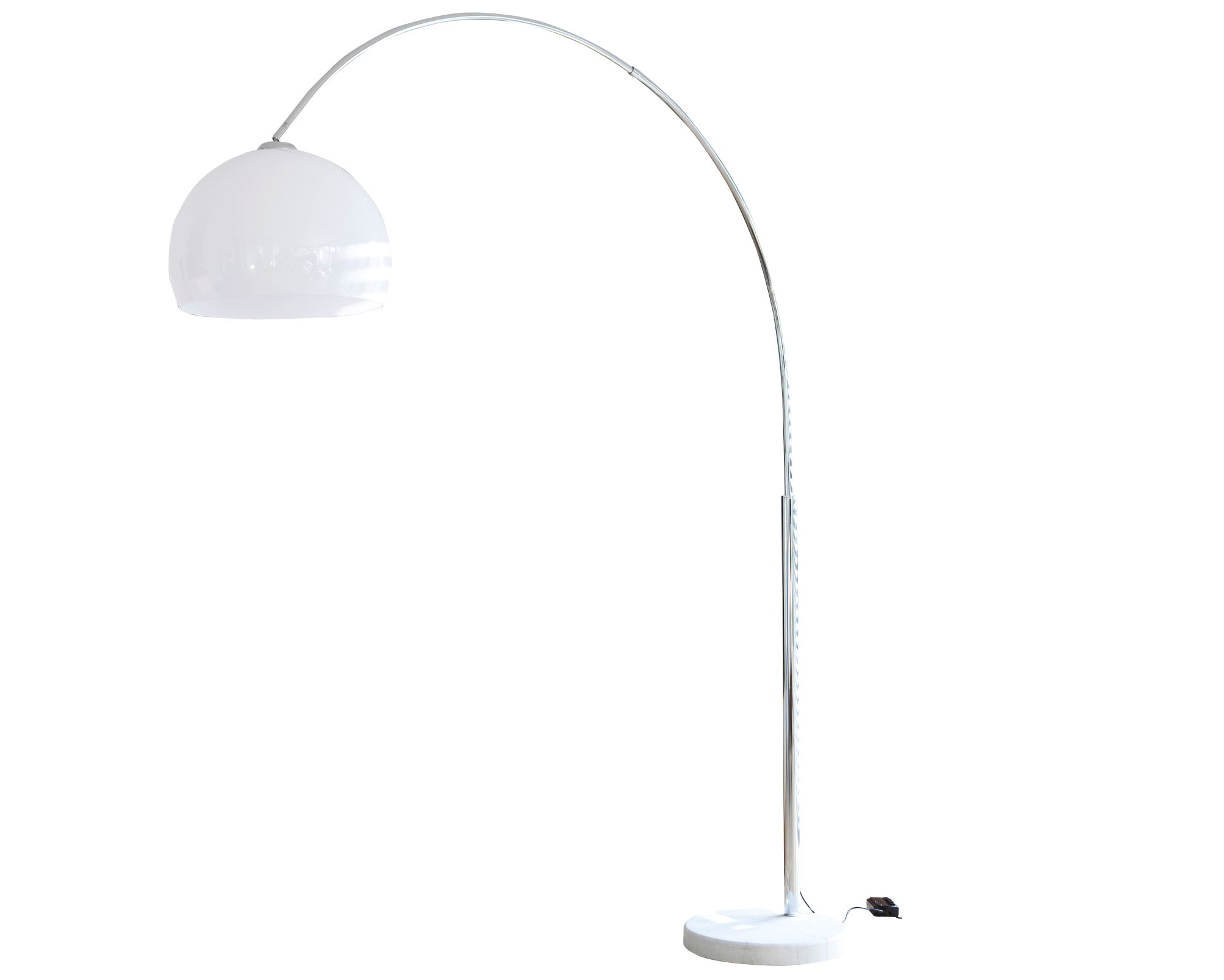 SalesFever »Big Deal« Bogenlampe weiß mit Dimmer