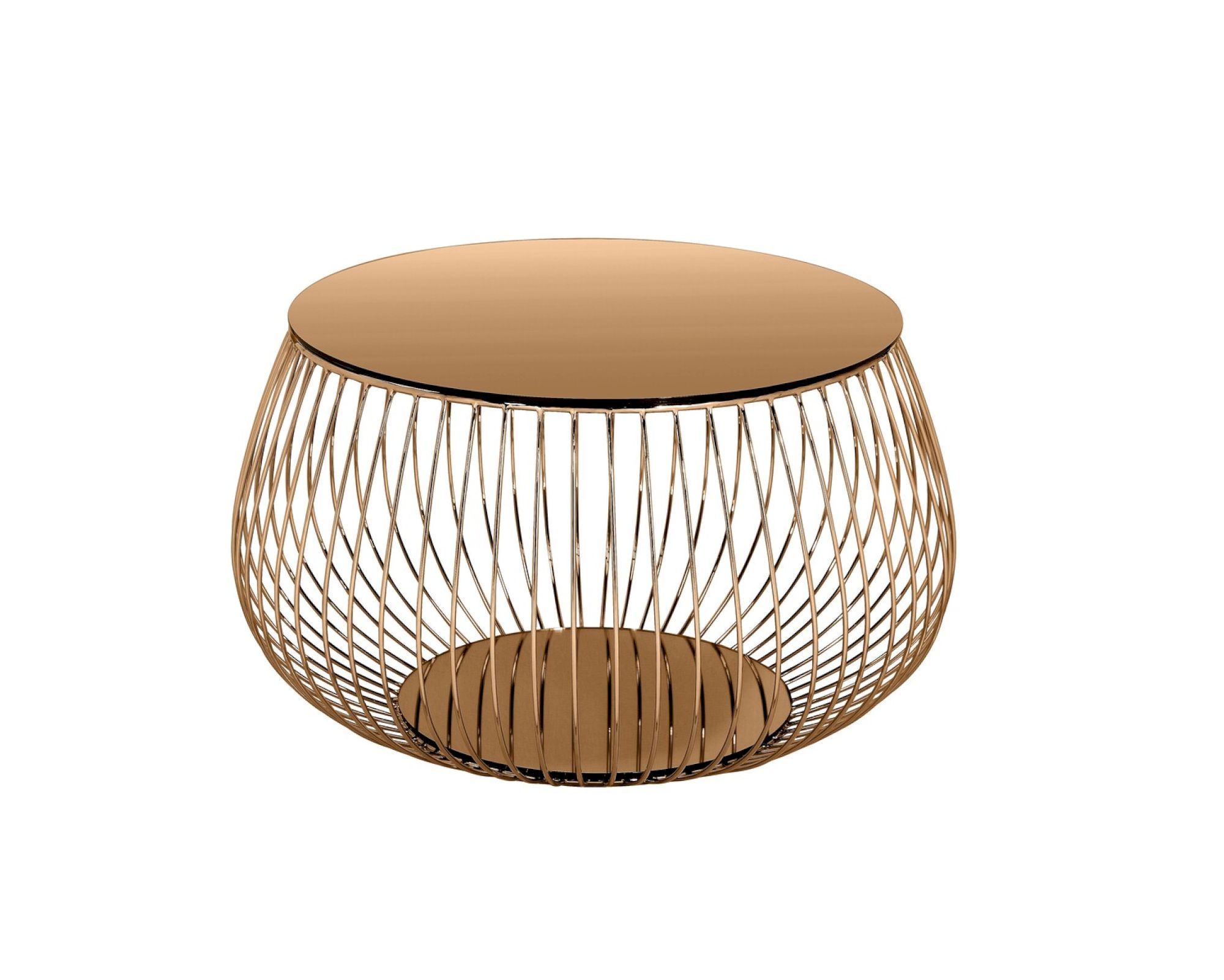 SalesFever »Corby I« Couchtisch Rosegold