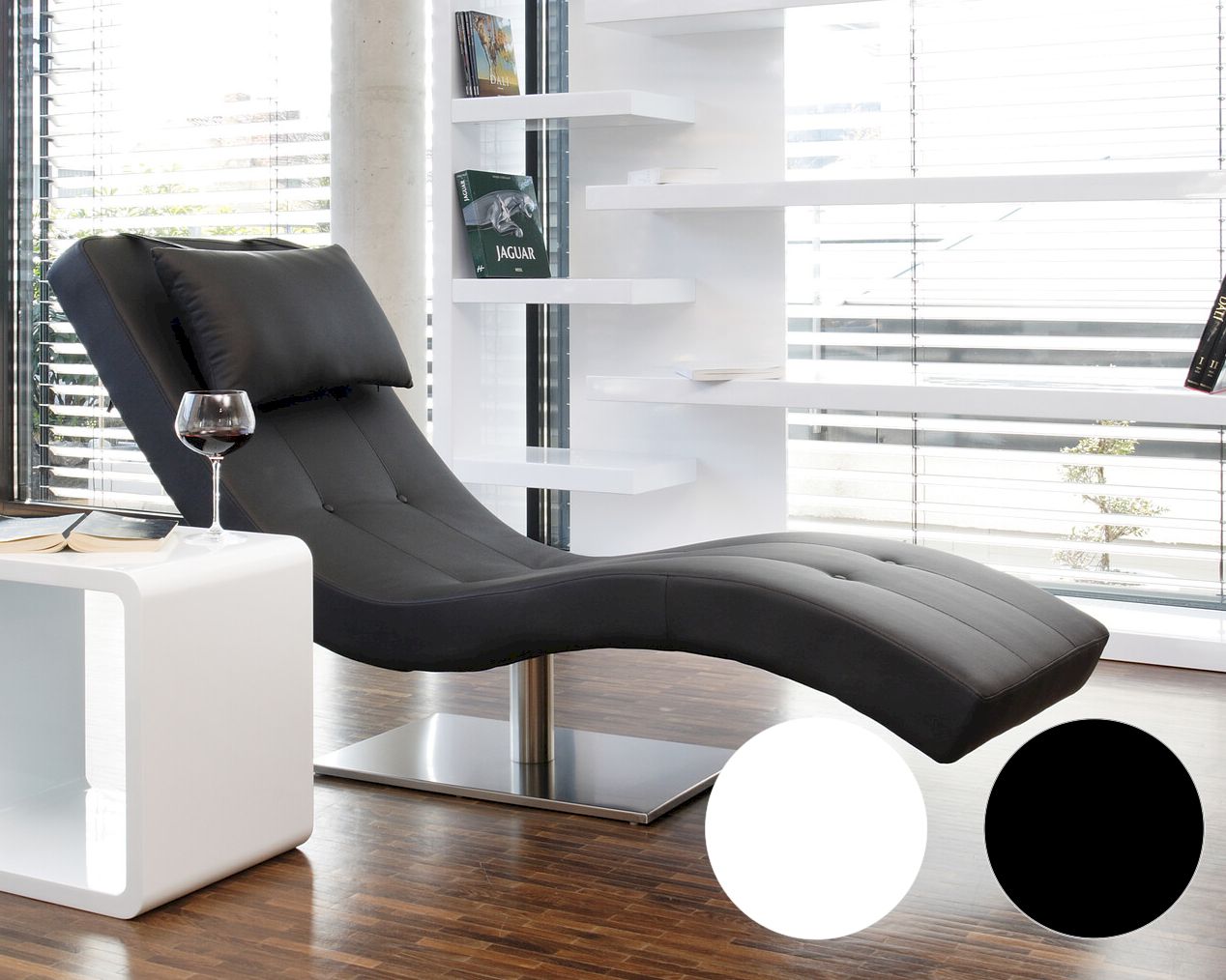 SalesFever »Duo« Relaxliege weiß / 60x82x170 cm
