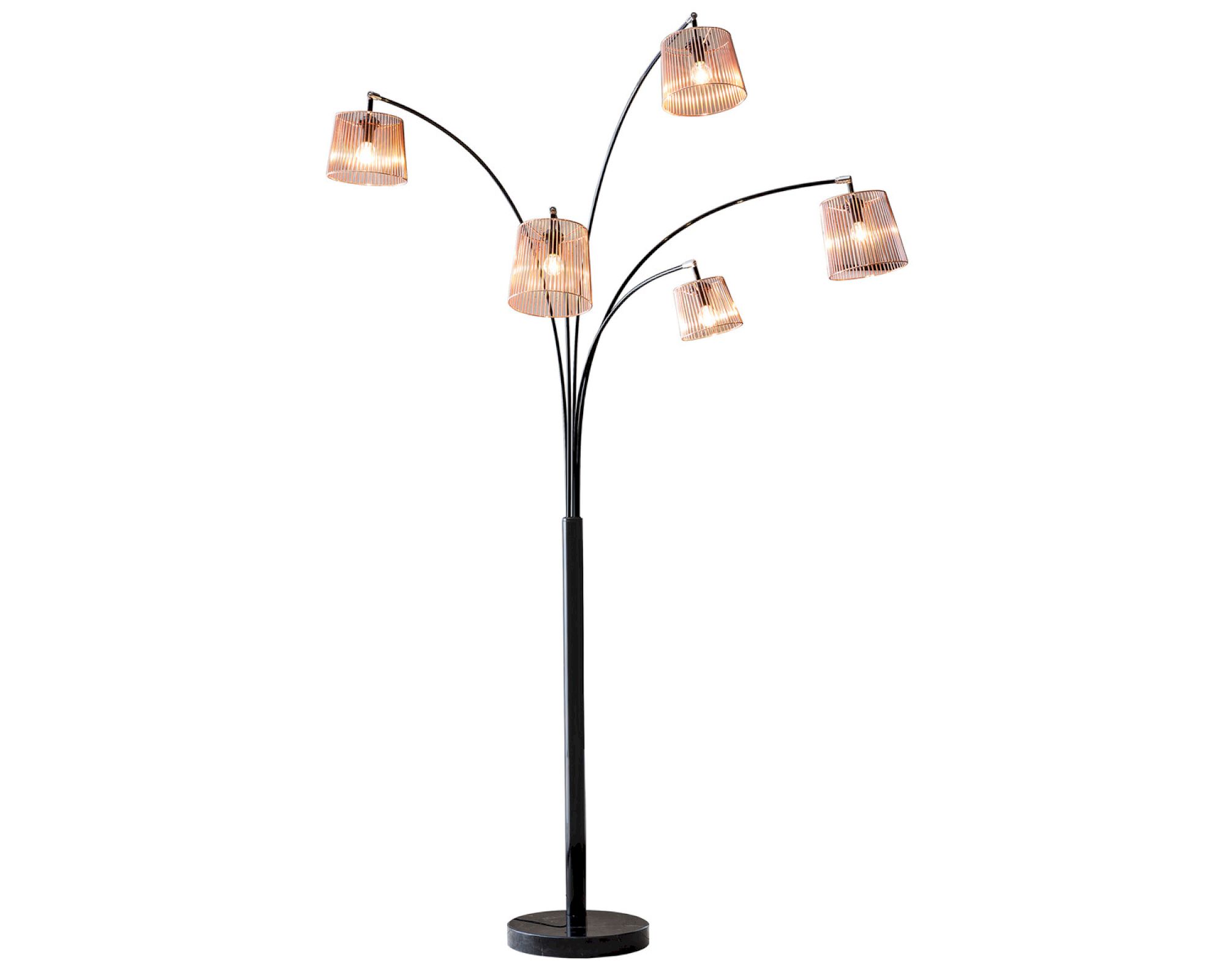 SalesFever »Five Fingers« Stehleuchte kupfer 213 cm