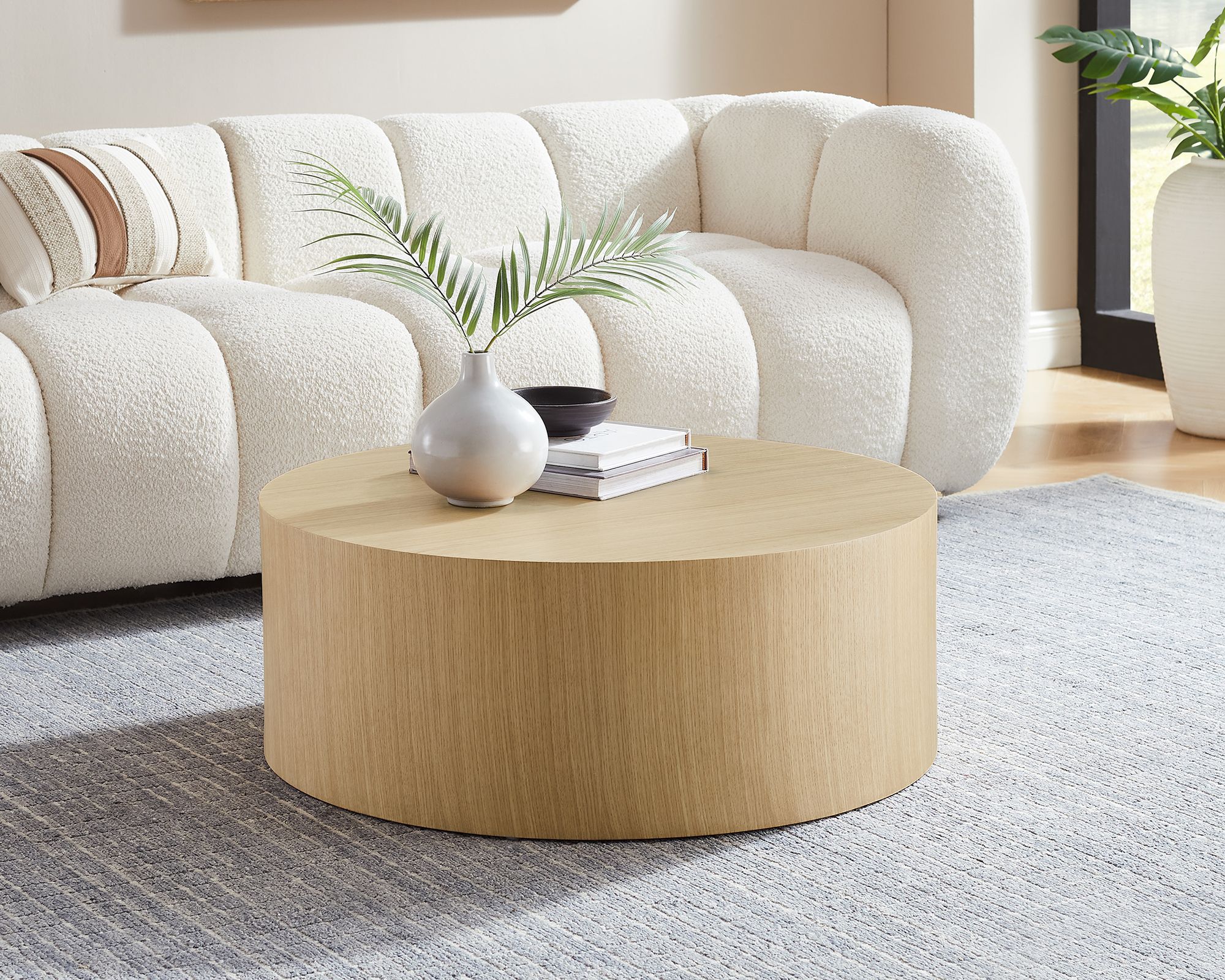 SalesFever »Isla« Couchtisch eiche natur 80x30x80 cm