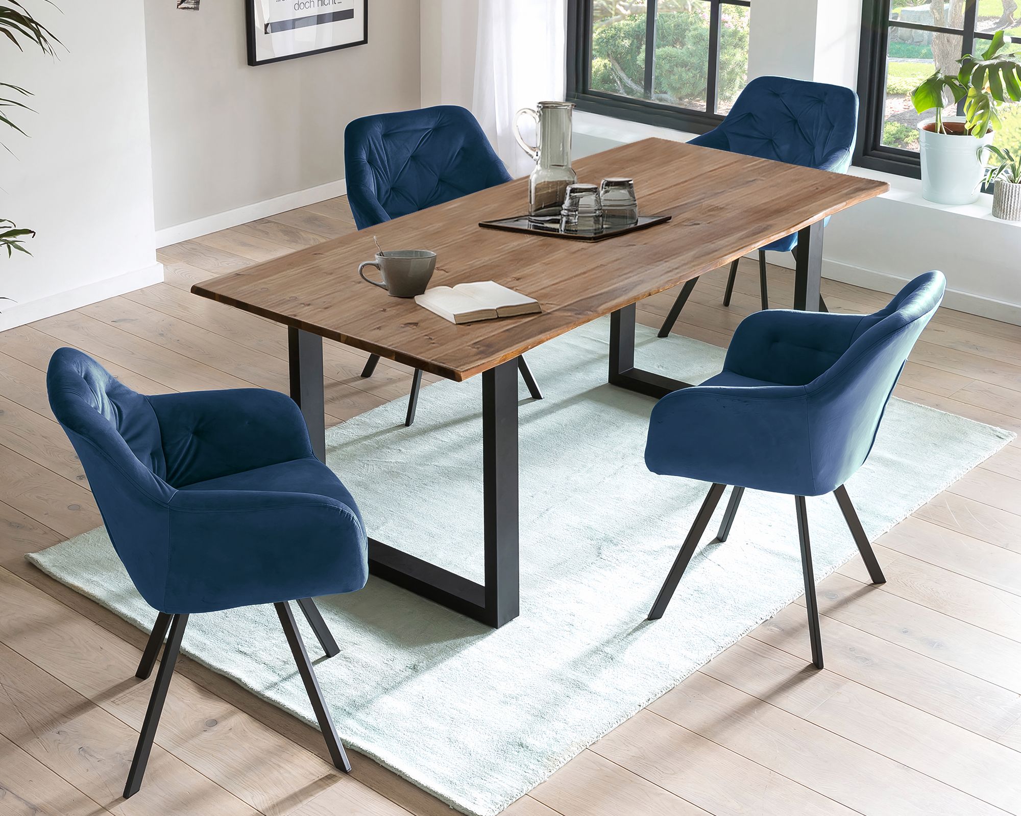 SalesFever Essgruppe »Layne-Fiona« • Akazie & Samt entdecken!