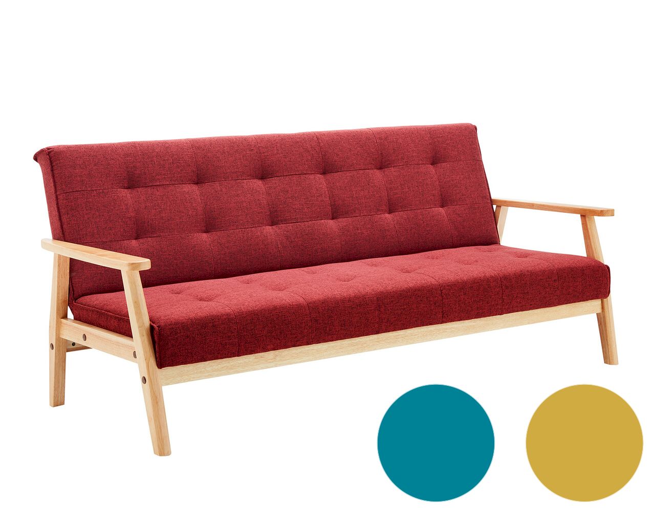 SalesFever »Liyah« Schlafsofa Petrol