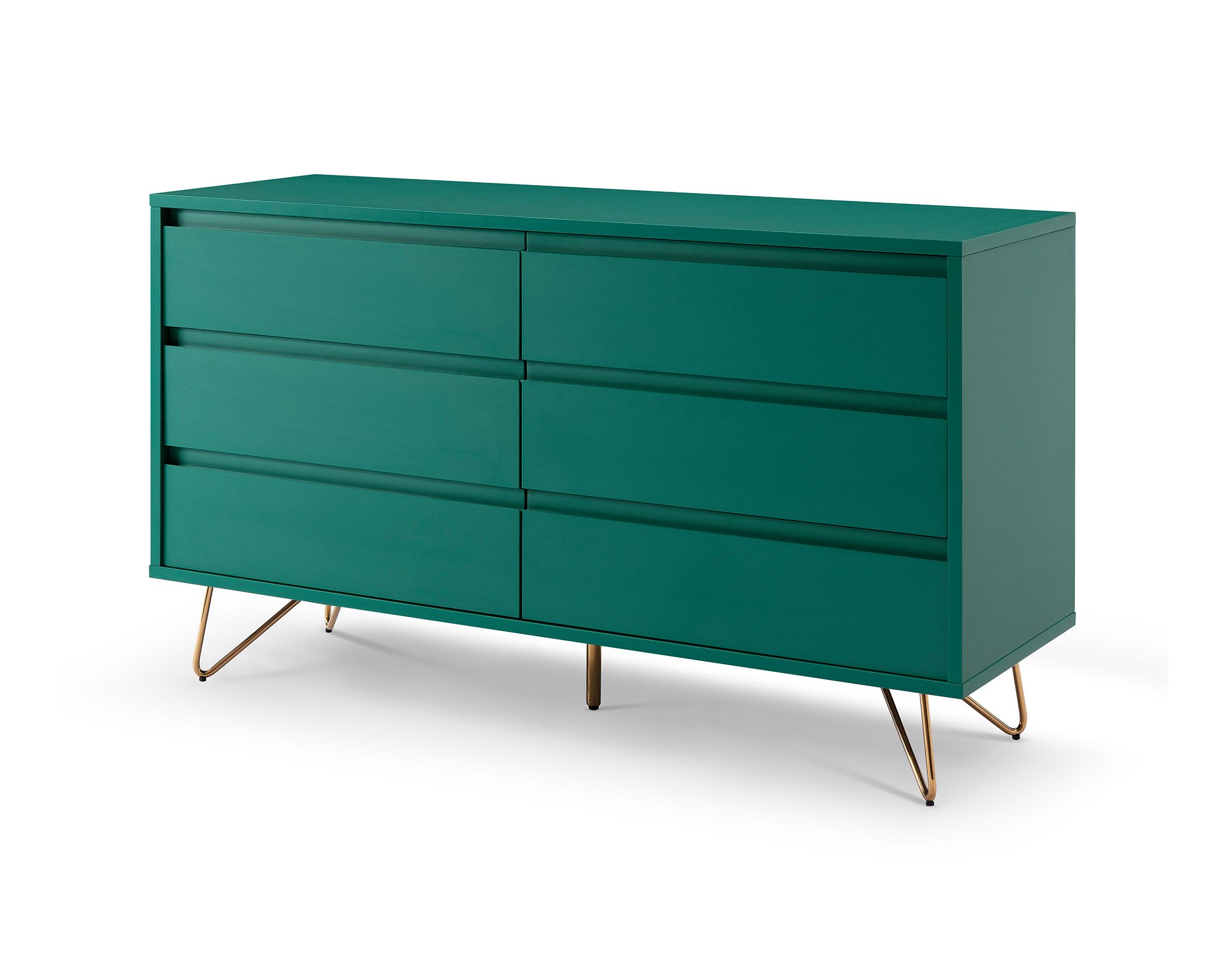 SalesFever »Lotta« Kommode III grün 120x70x40 cm