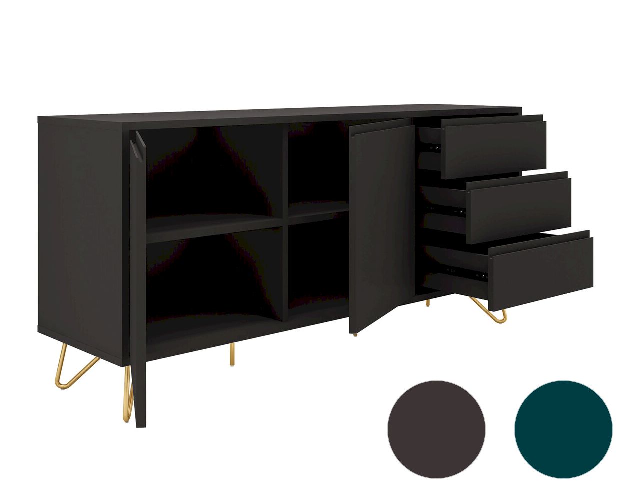 SalesFever »Lotta« Sideboard blau