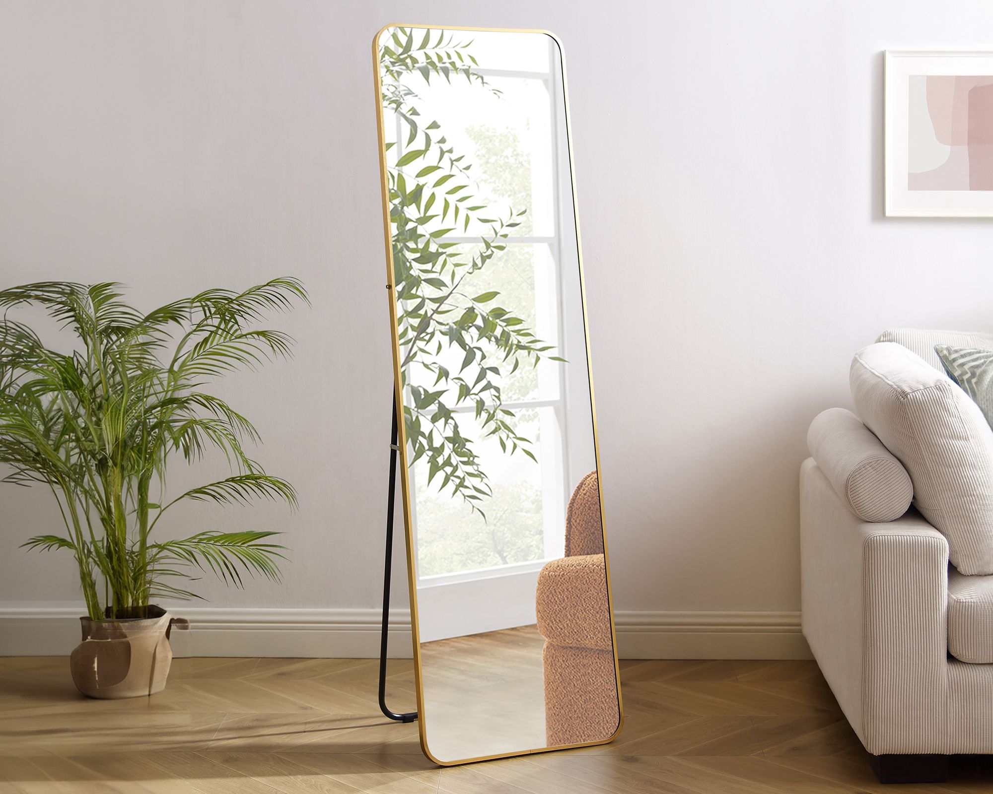SalesFever »Rampart« Standspiegel 50x160x2 cm