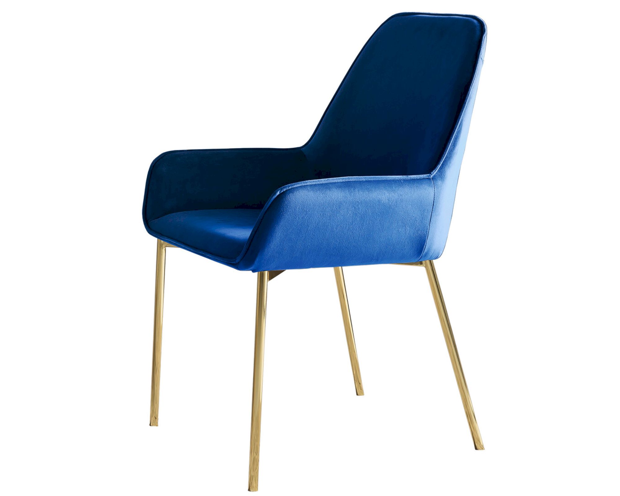 SalesFever »Velvet« Stuhl 2er-Set blau Samt