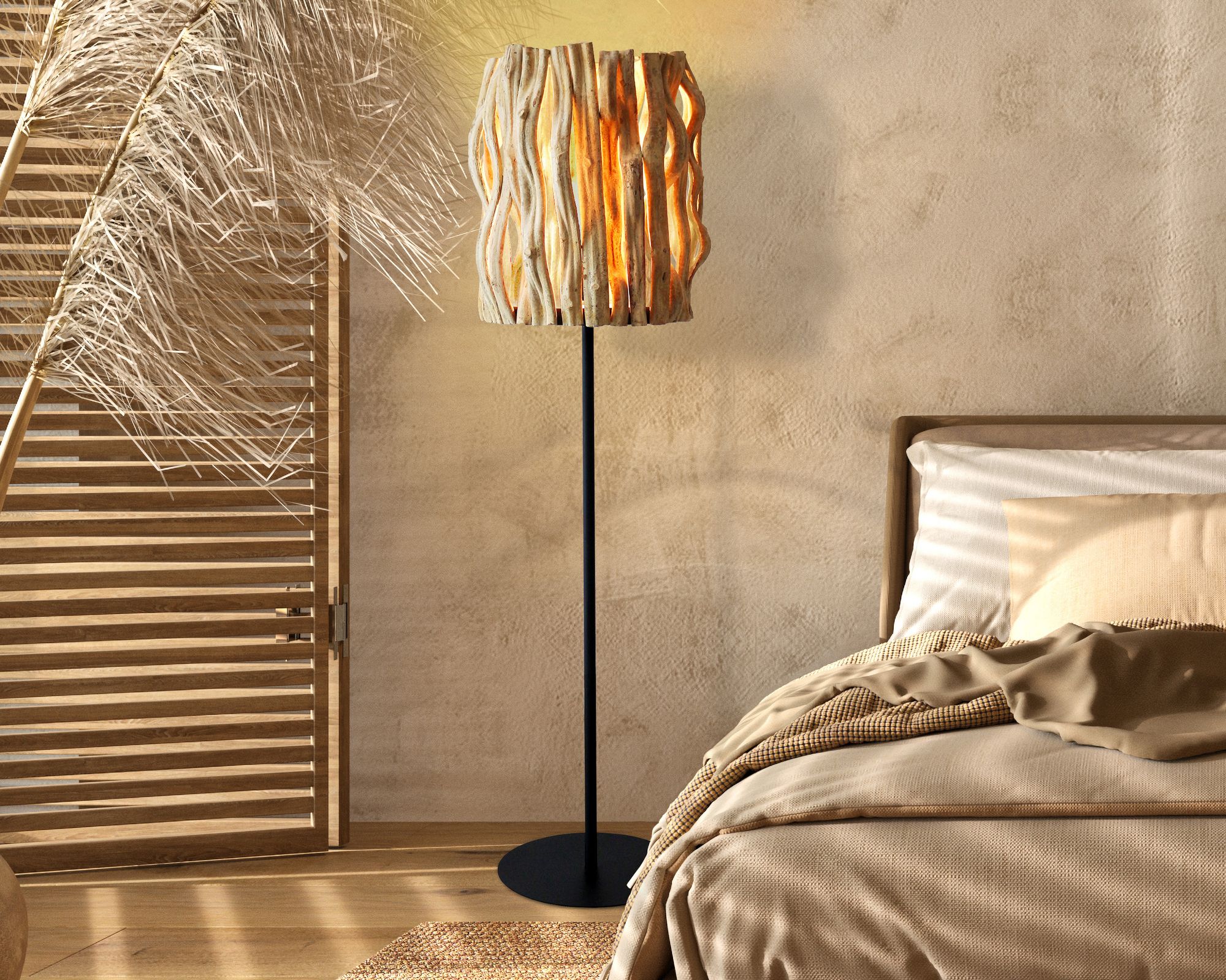 SalesFever »Walt« Stehleuchte 33x140x33 cm