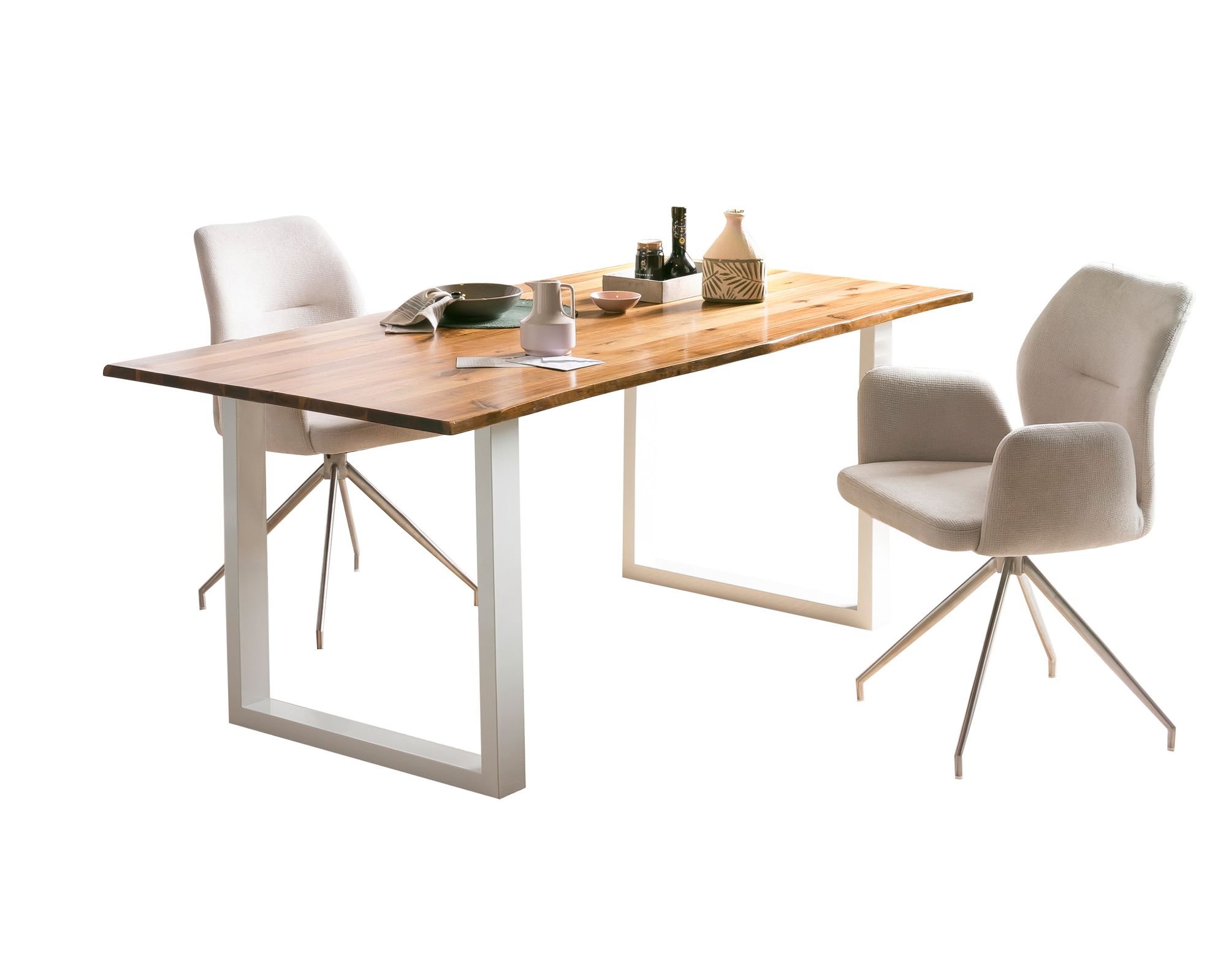 SalesFever »Wesley« Esstisch Akazie 140x90 cm