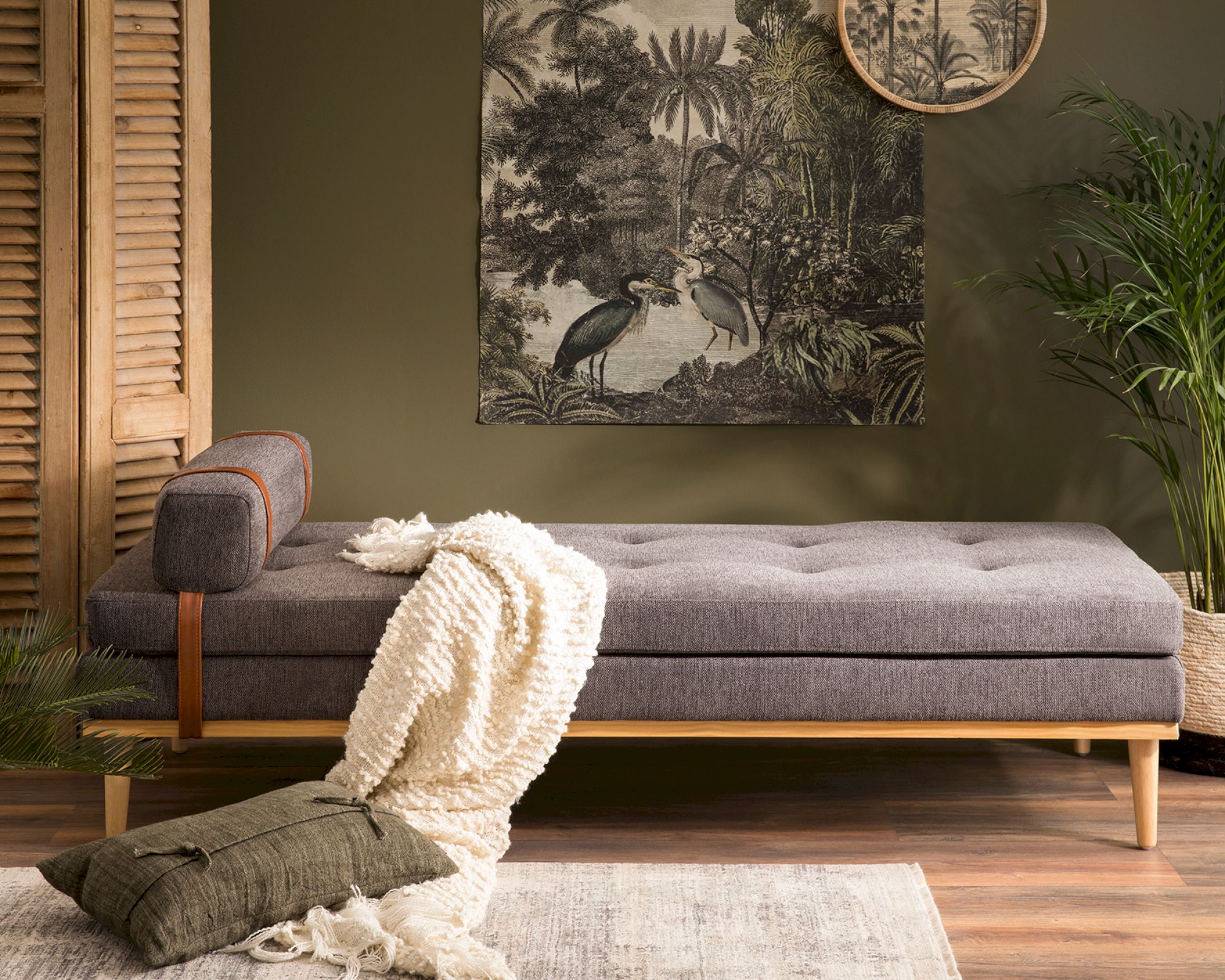 SalesFever »William« Daybed anthrazit anthrazit
