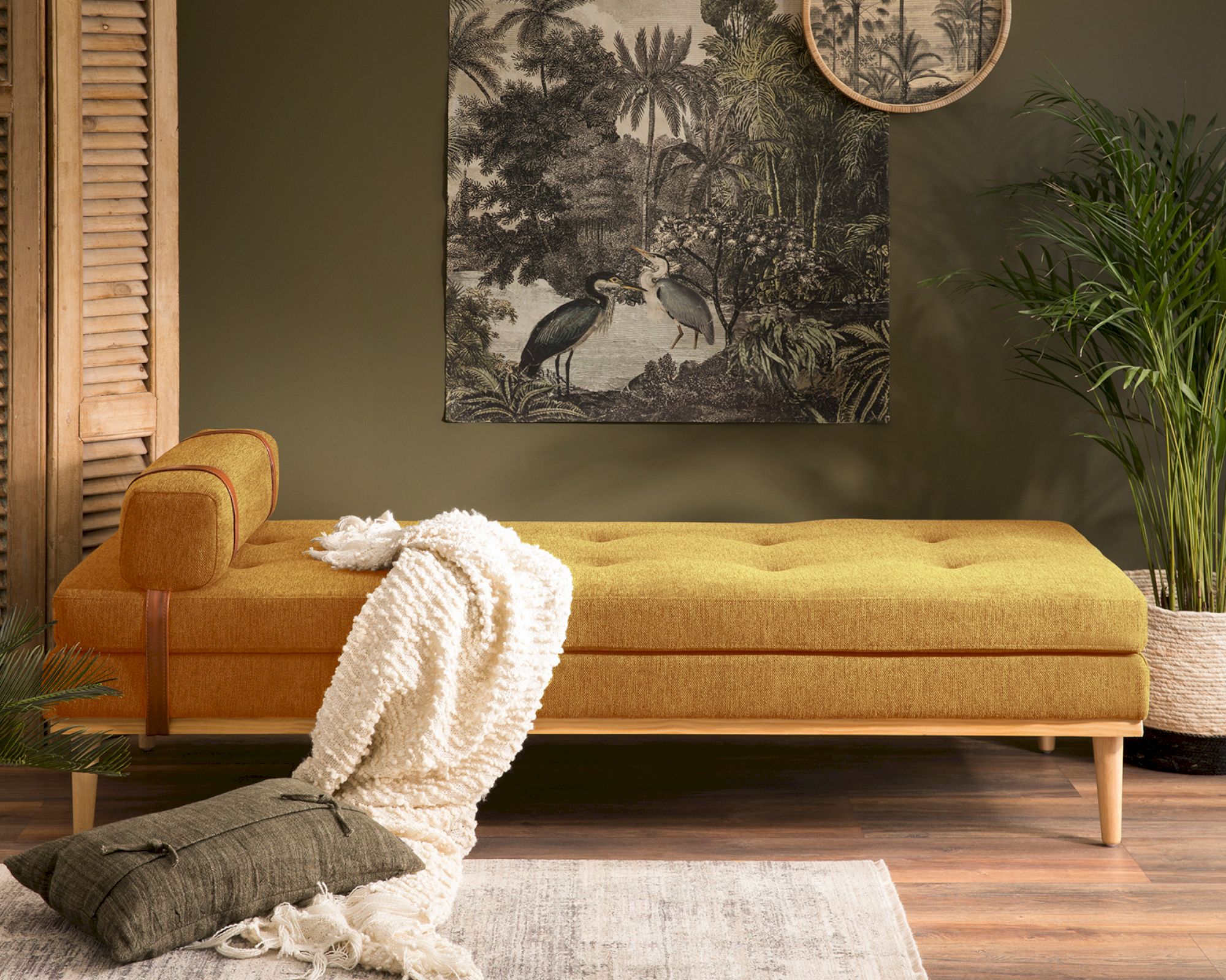 SalesFever »William« Daybed gelb gelb