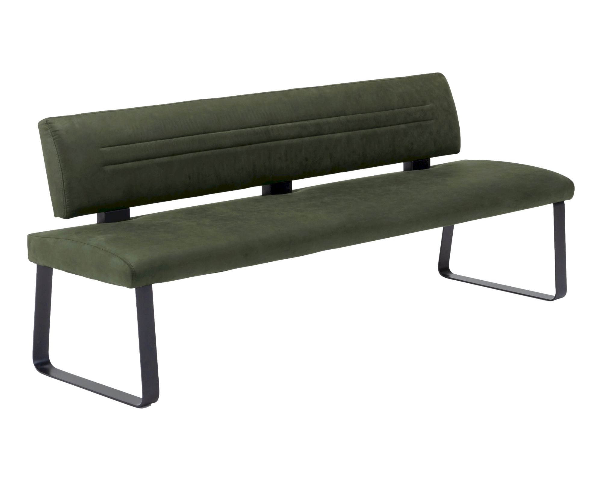 Schösswender »Diana 300« Polsterbank Variante A 140 cm / Echtleder Premium 997 darkchocolate