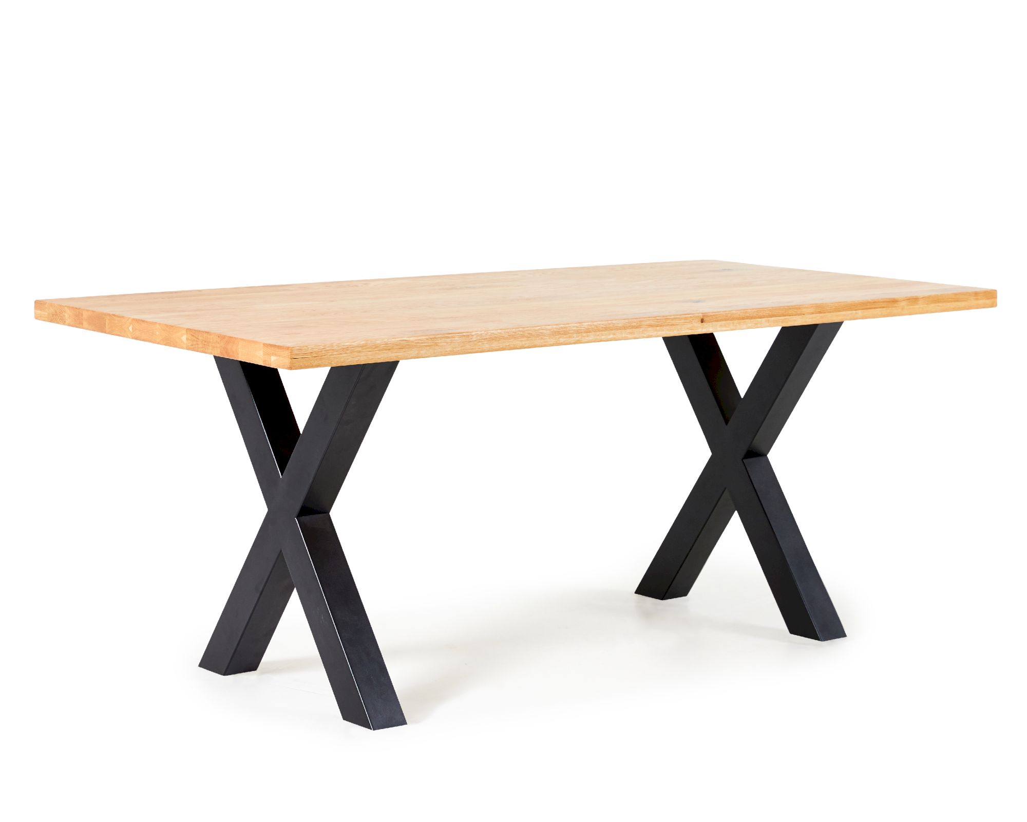 Schösswender »Jakarta« 100 Wildeiche Massivholz Esstisch 140x90 cm