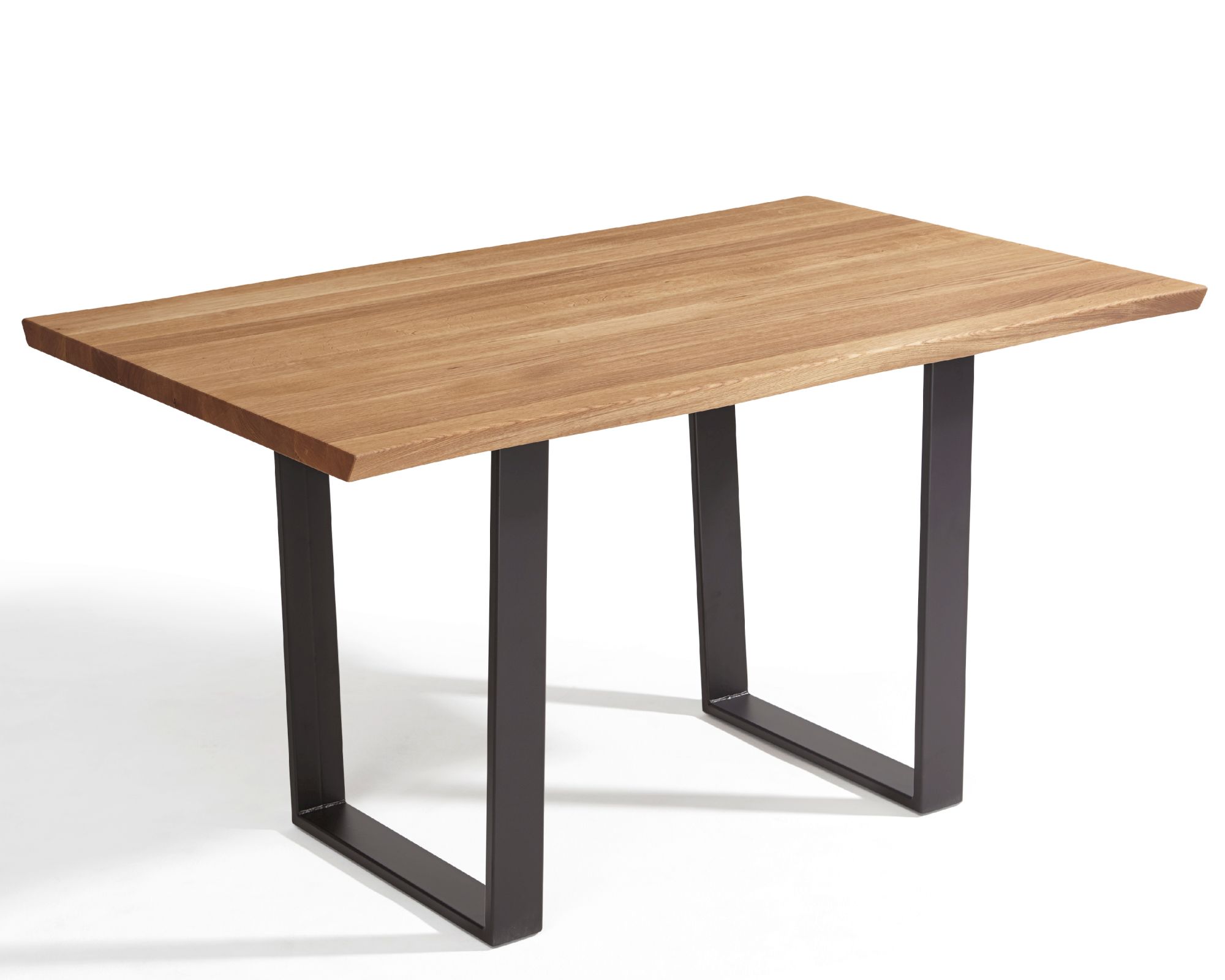Schösswender »Oviedo« Wildeiche Baumkante Esstisch IV 140x90 cm