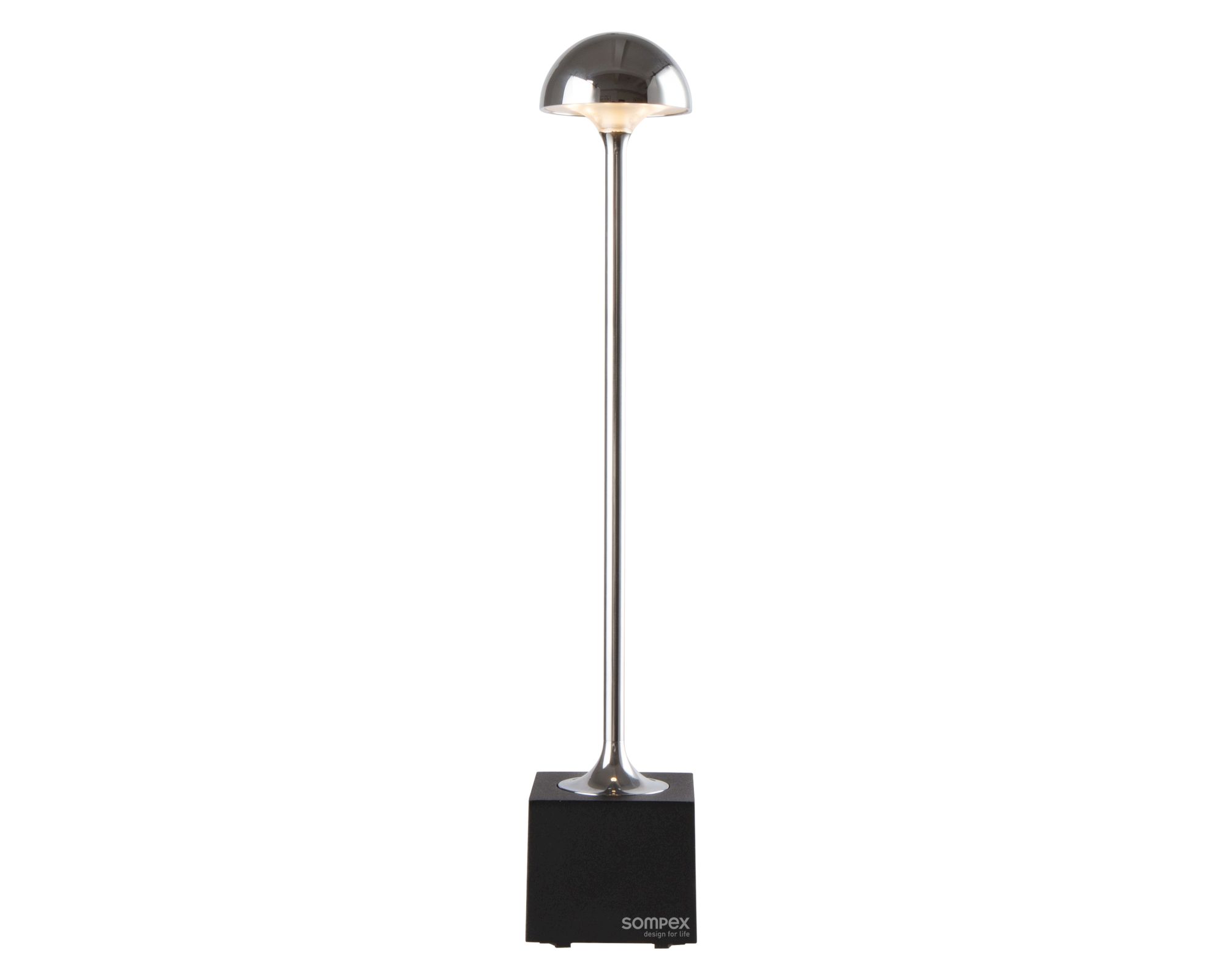 Sompex »Flora« Outdoor Tischleuchte metallic chrom
