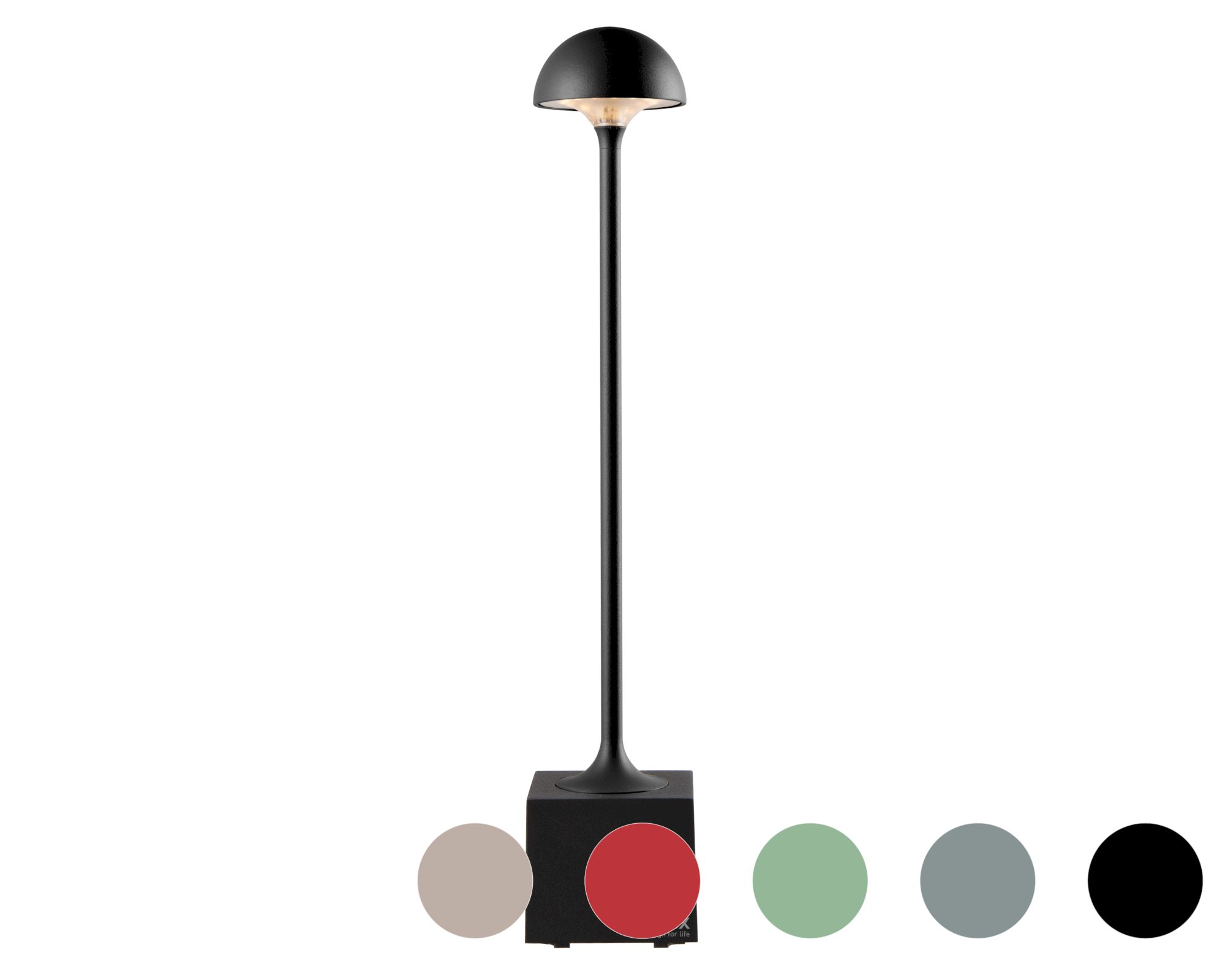 Sompex »Flora« Outdoor Tischleuchte schwarz