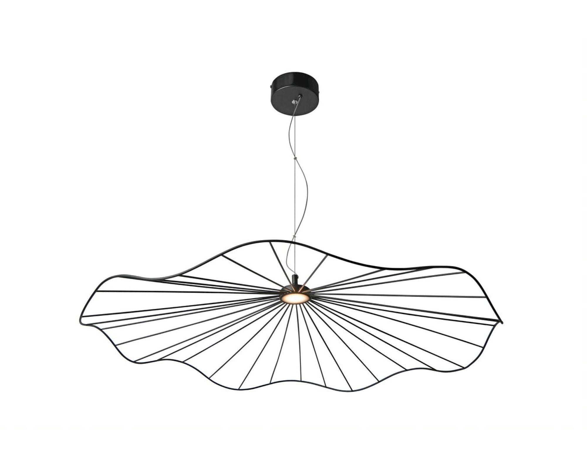Sompex »Mesh Rund« Pendelleuchte Mesh Rund Ø 80x150cm / schwarz