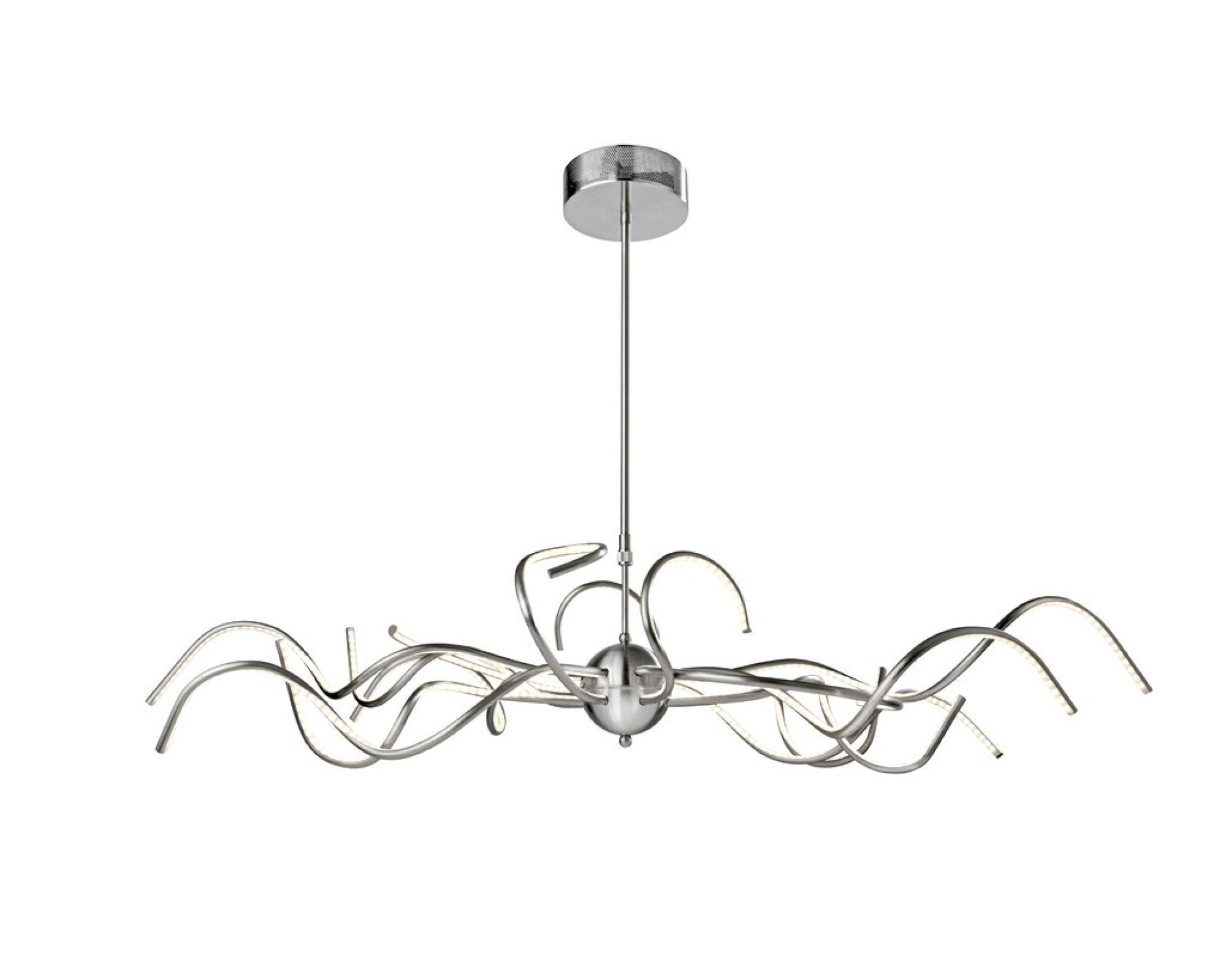 Sompex »Octopus« Pendelleuchte LED 130x80x50 cm / satin/weiss