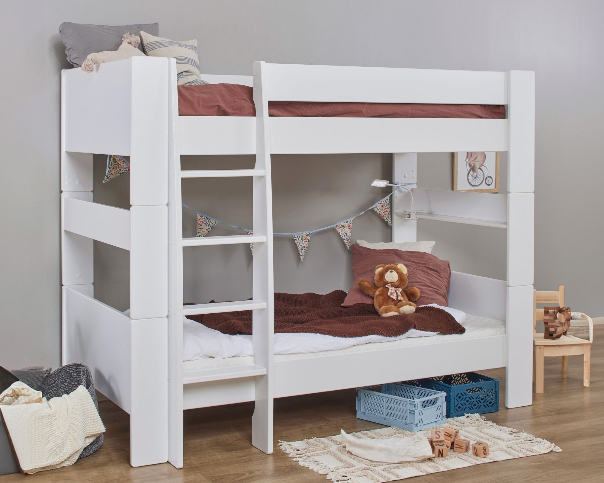 Steens For Kids »Etagenbett« Weiß 164 cm